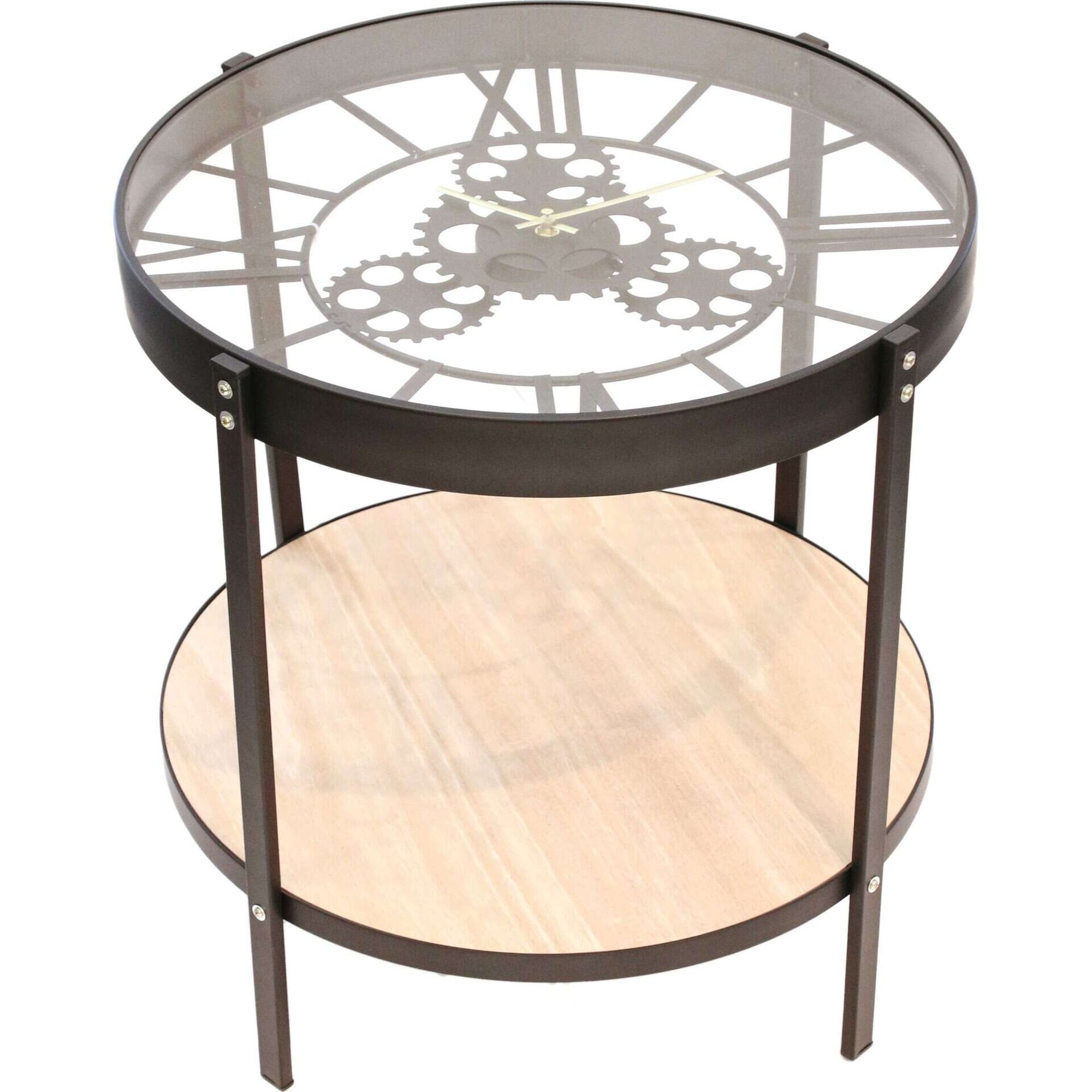 Mesa de Apoio Rel&oacute;gio Preto