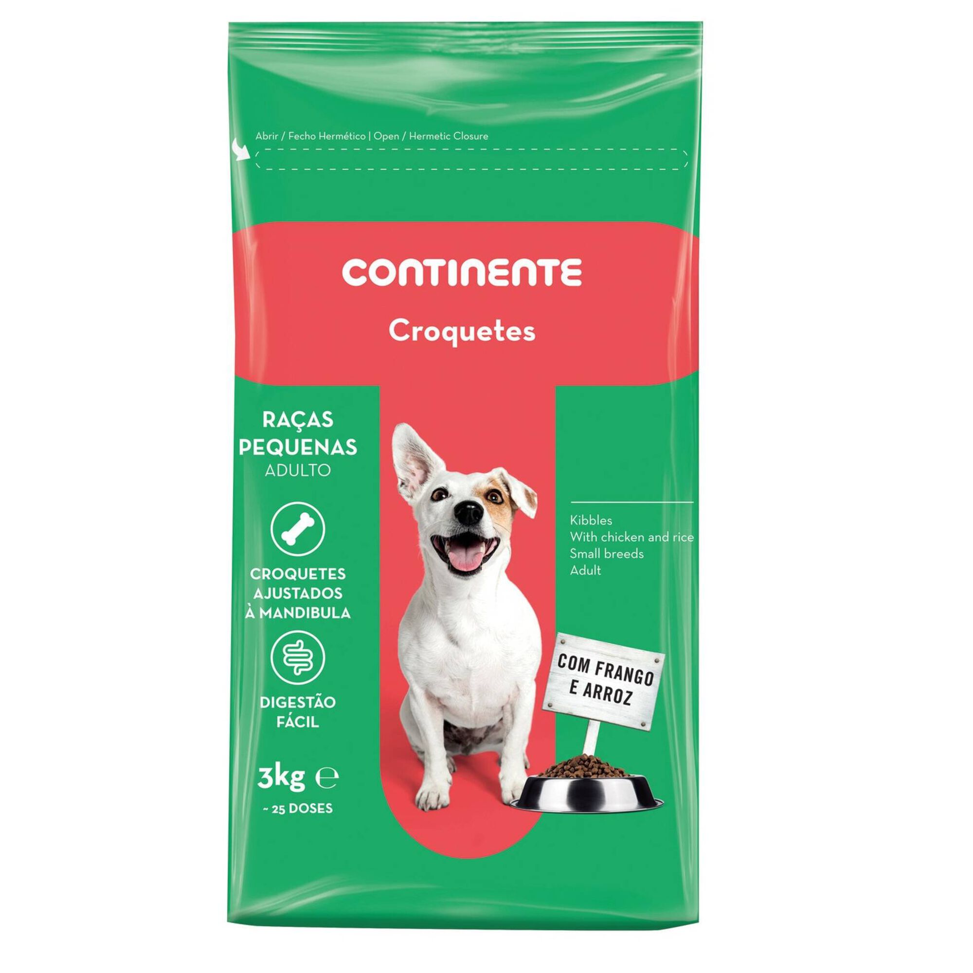 Ração para Cão Adulto Croquetes Raças Pequenas Frango e Arroz Ração para Cão Adulto Croquetes Raças Pequenas Frango e Arroz