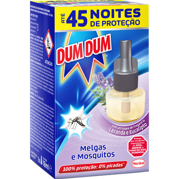 Inseticida Elétrico Recarga Lavanda Dum Dum