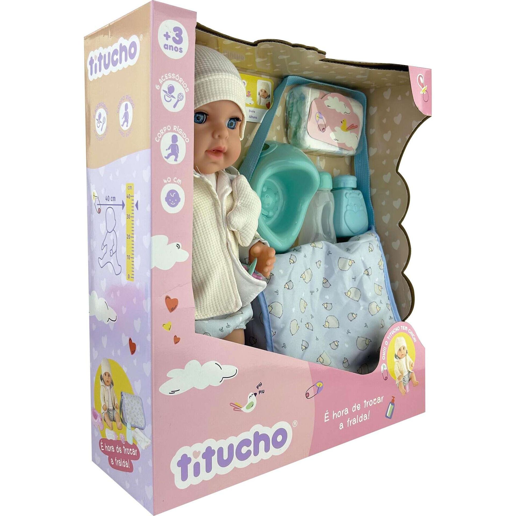 Zoko Titucho - Boneco Faz Chichi com Mudador