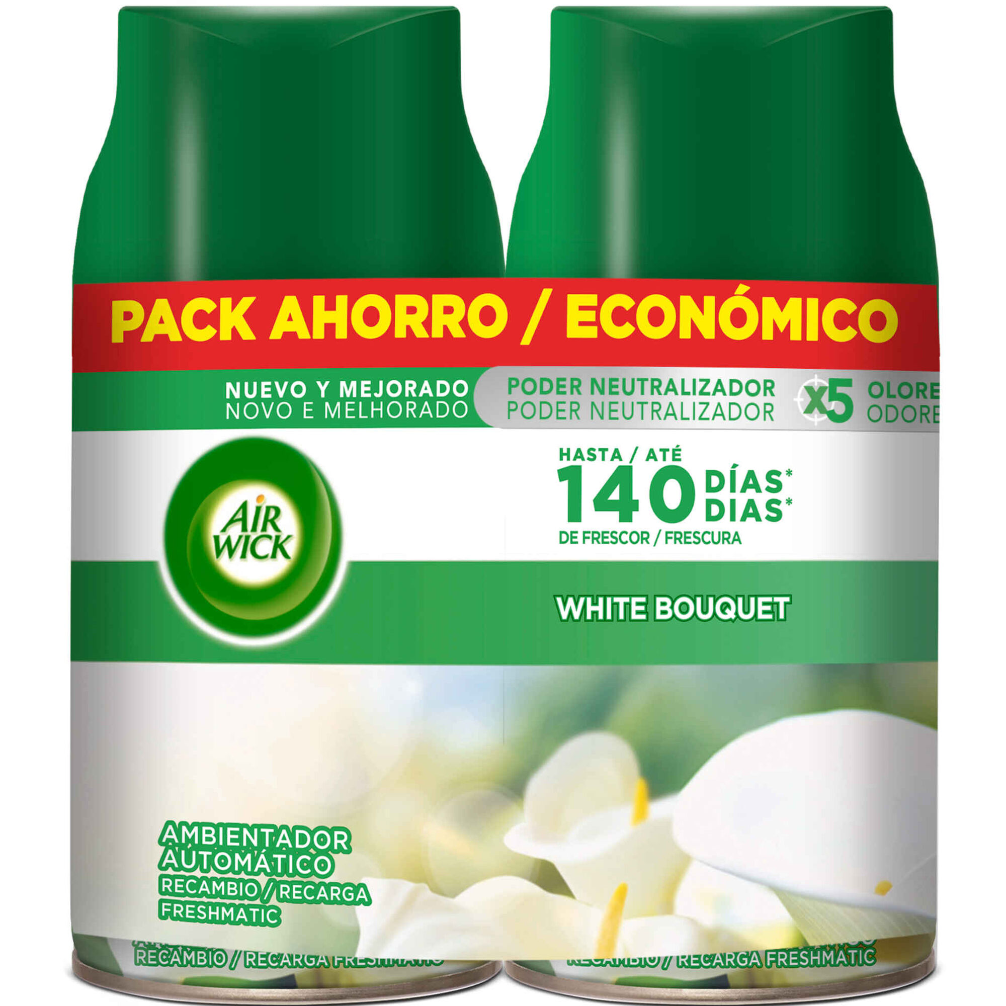 Ambientador Recarga Freshmatic White Bouquet