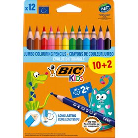 L&aacute;pis de Cor Kids Evolution Bic