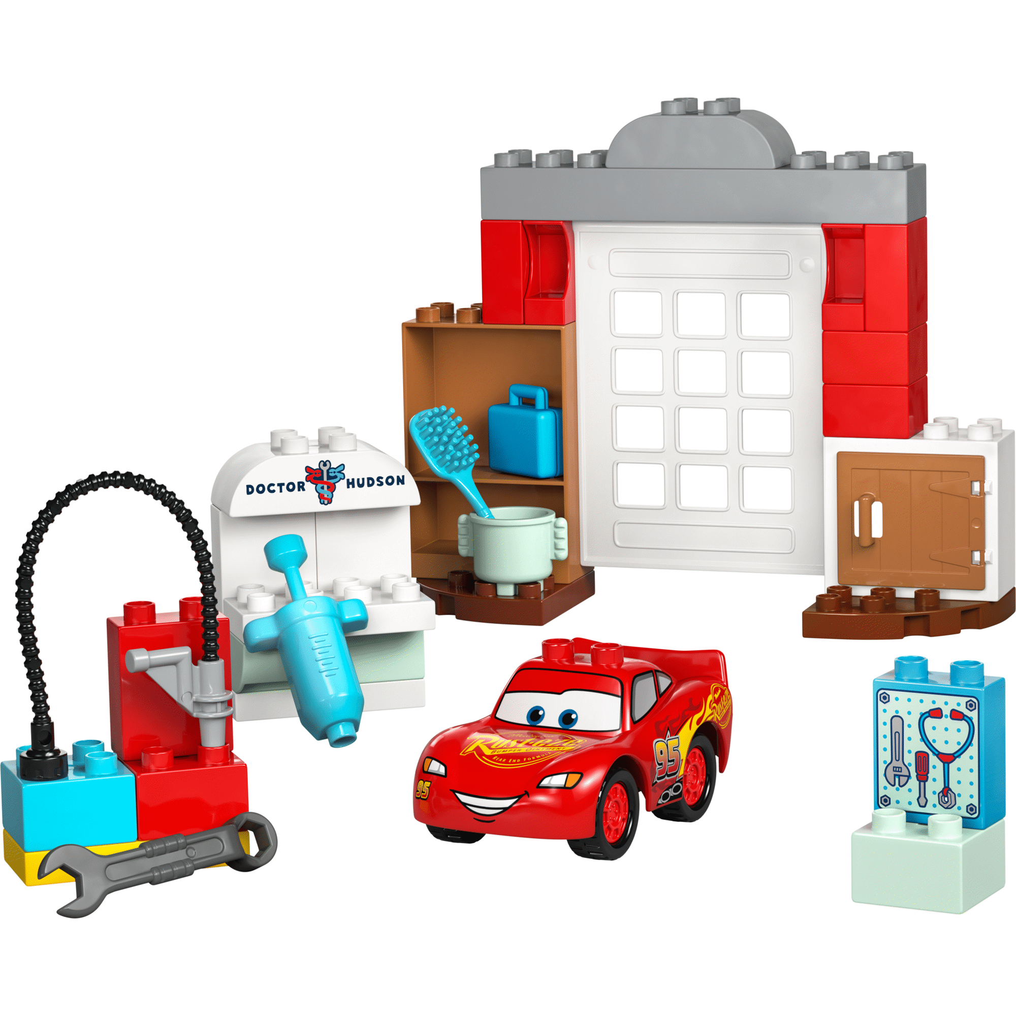 LEGO Duplo - Visita do McQueen &agrave; Garagem do Doc - 10456