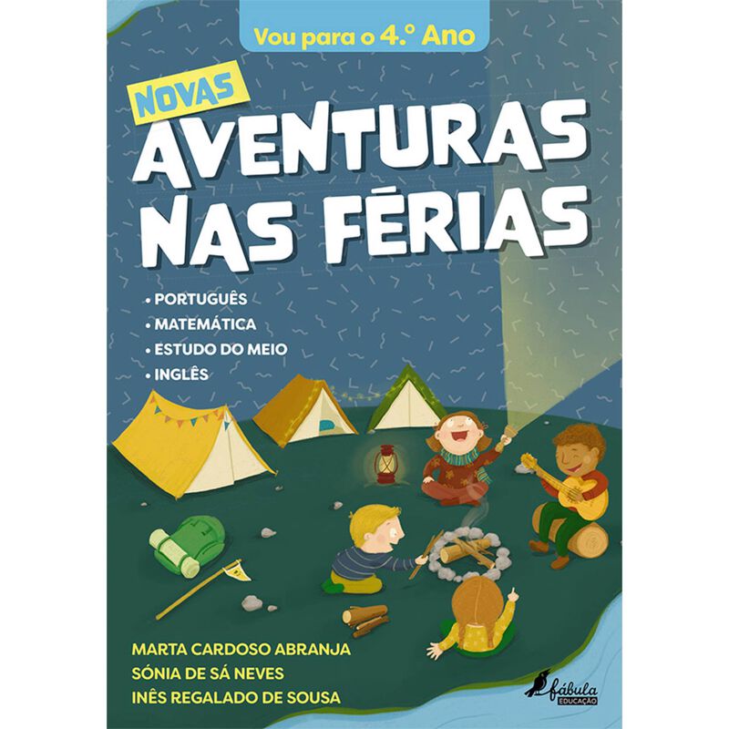 Aventuras nas Férias - Vou para o 4.º Ano de Fábula Educação
