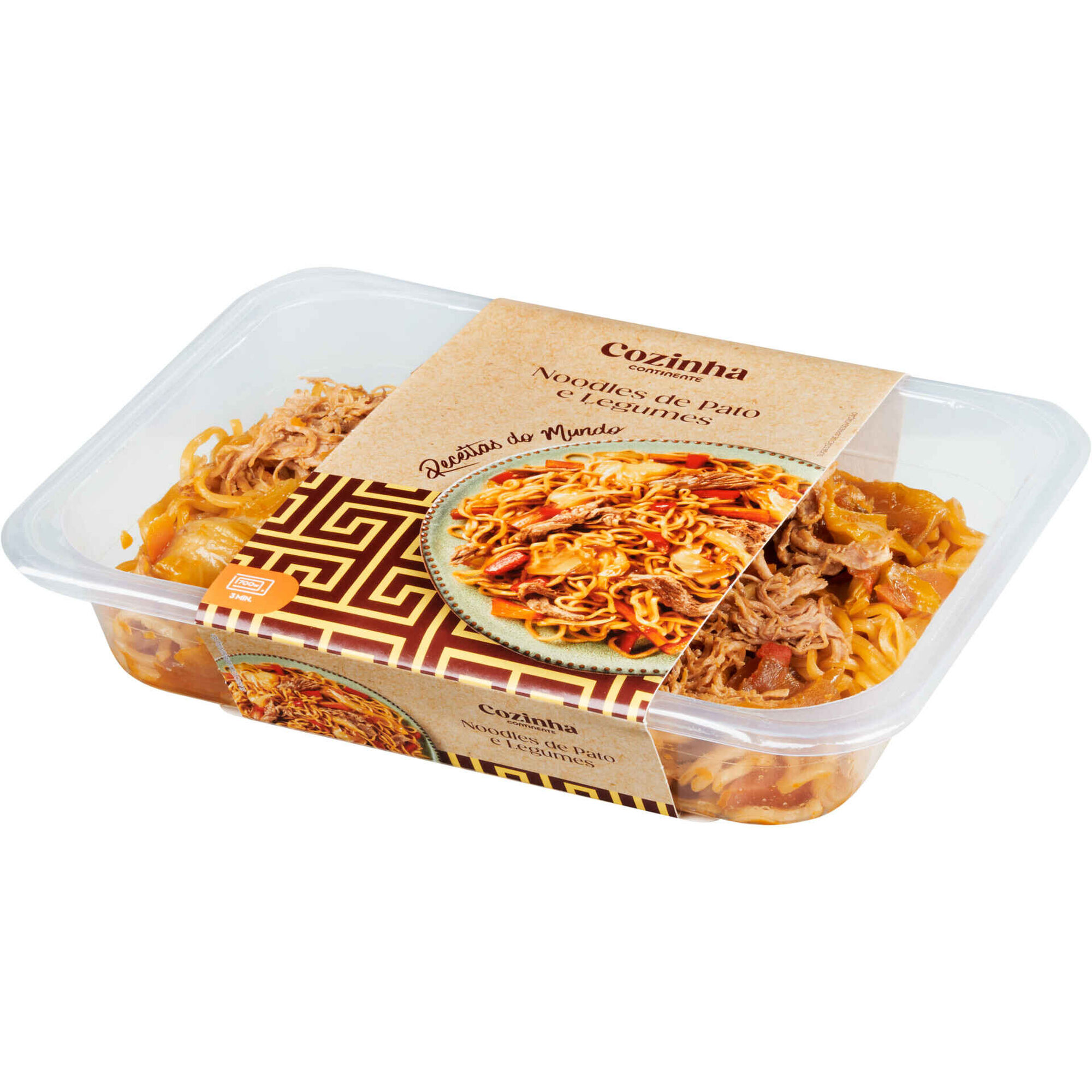 Noodles de Pato e Legumes Cozinha Continente