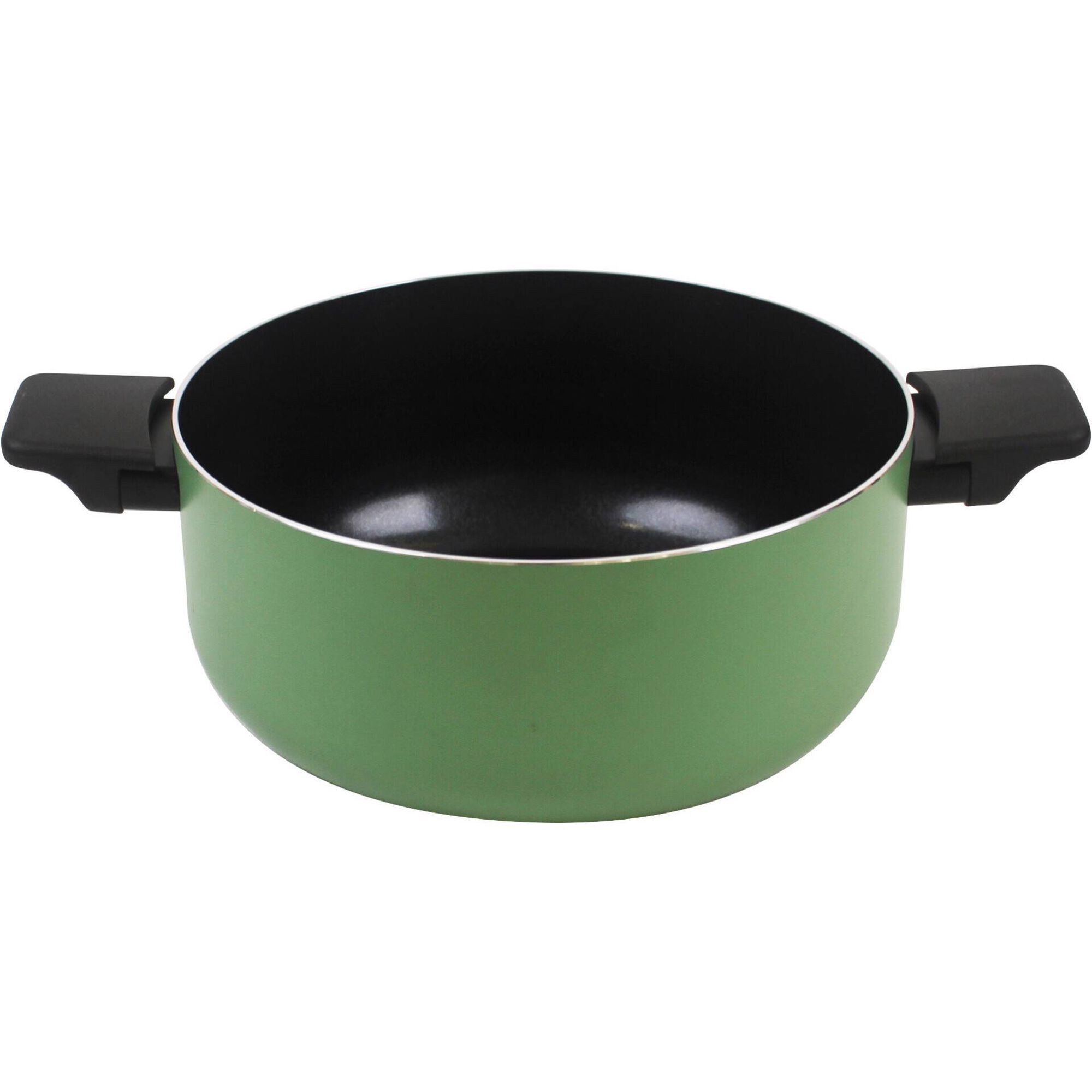 Ca&ccedil;arola 24cm Cer&acirc;mica Square Verde Kasa