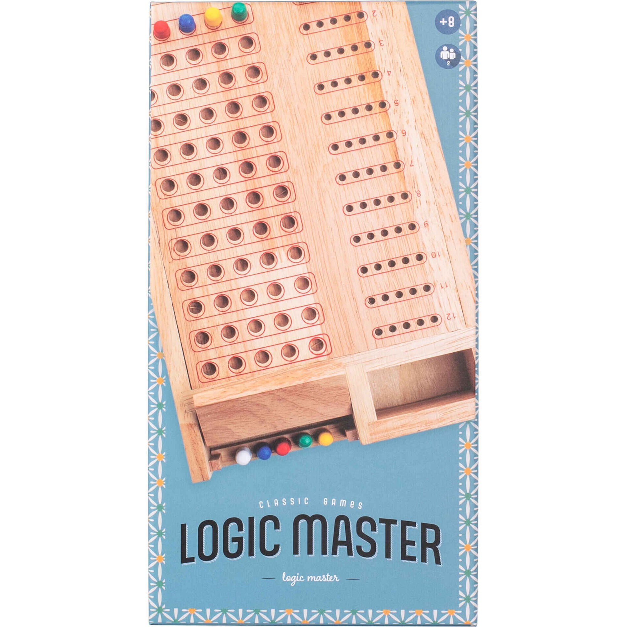 Zoko - Jogo de Tabuleiro Mastermind em Madeira