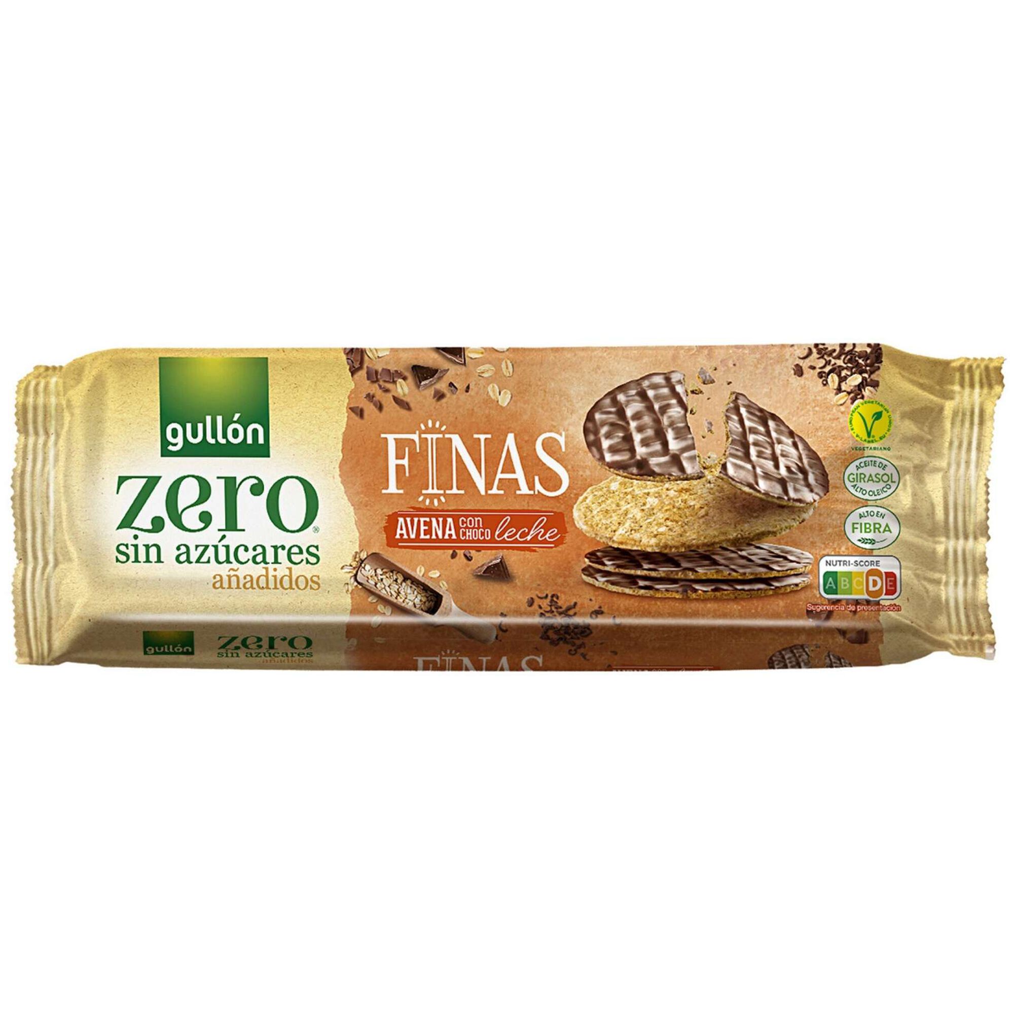 Bolachas Digestivas de Aveia com Chocolate de Leite Finas