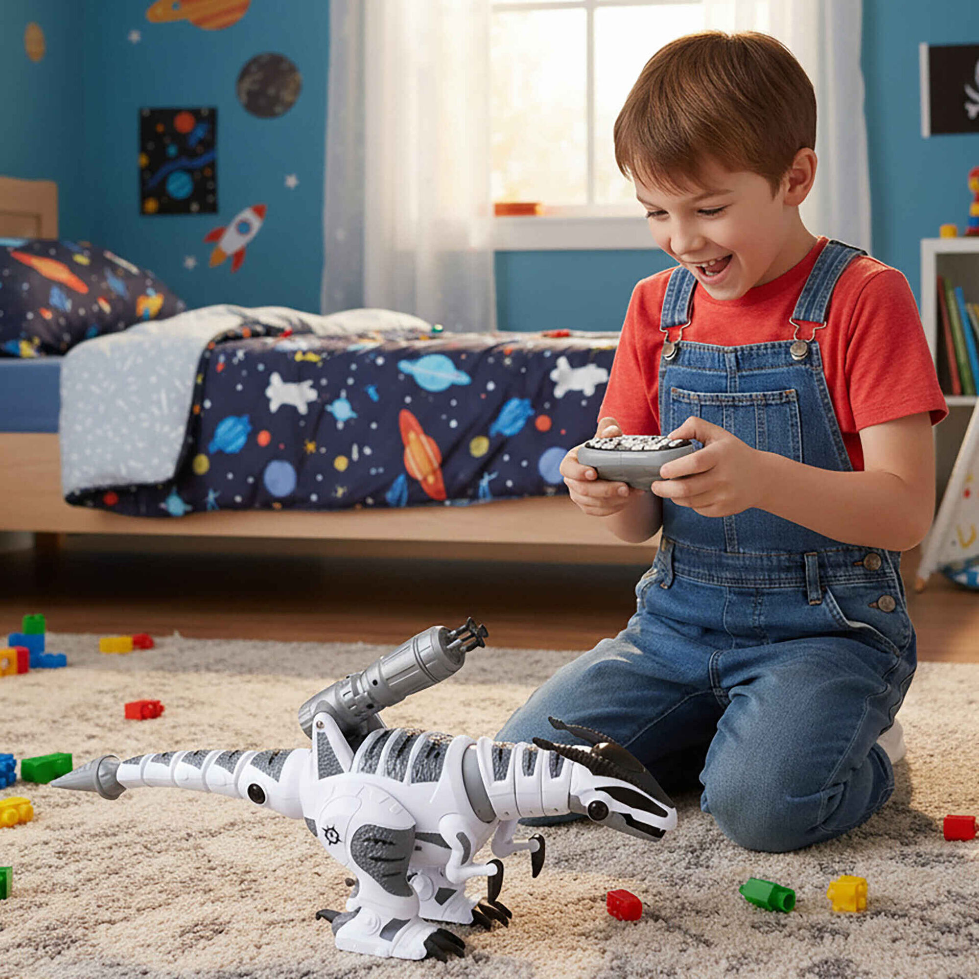 Robô Dinossauro Inteligente