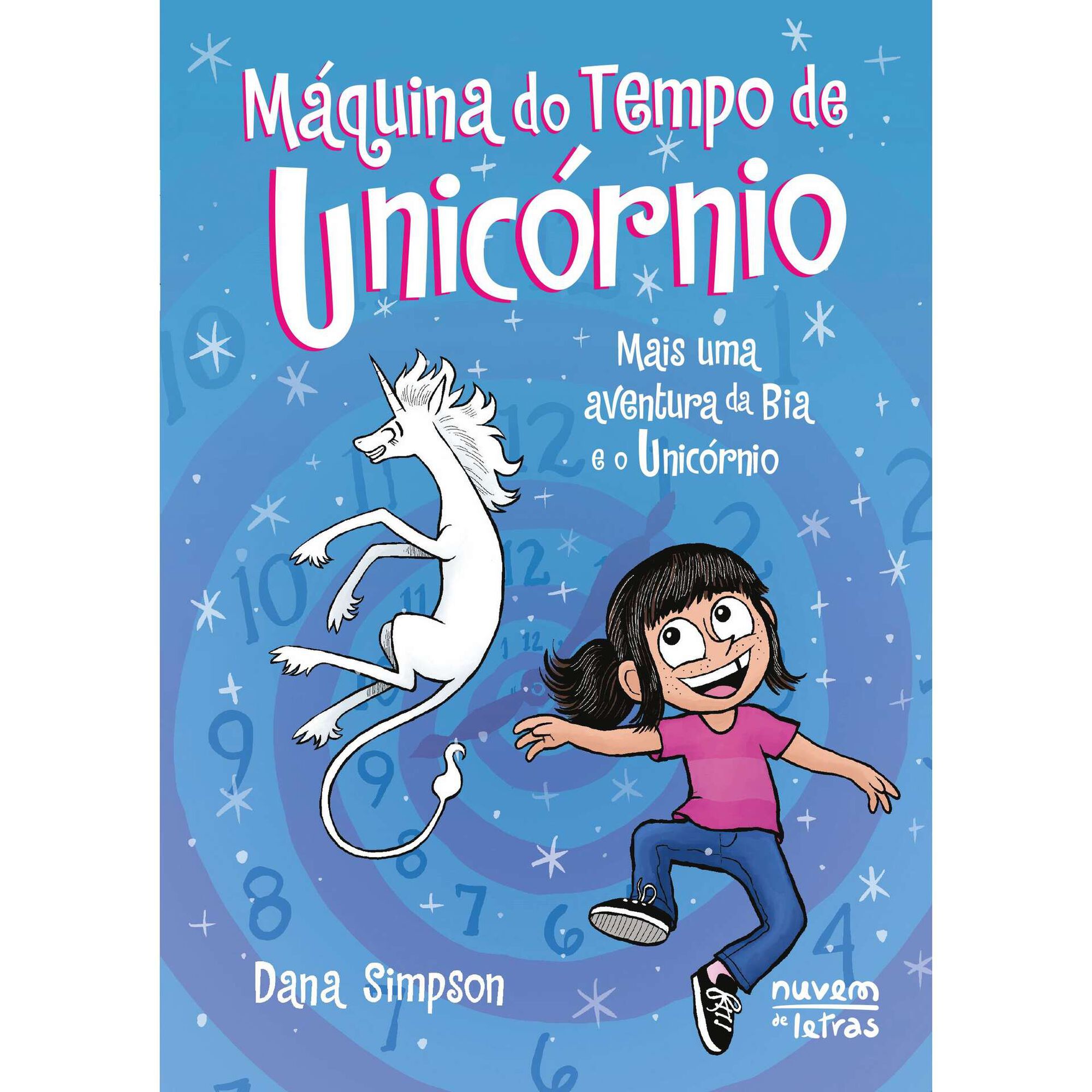 Bia e o Unic&oacute;rnio N.&ordm; 20 - M&aacute;quina do Tempo de Unic&oacute;rnio de Dana Simpson