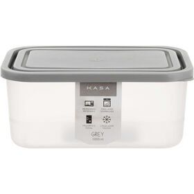 Caixa Herm&eacute;tica 1L Grey Kasa