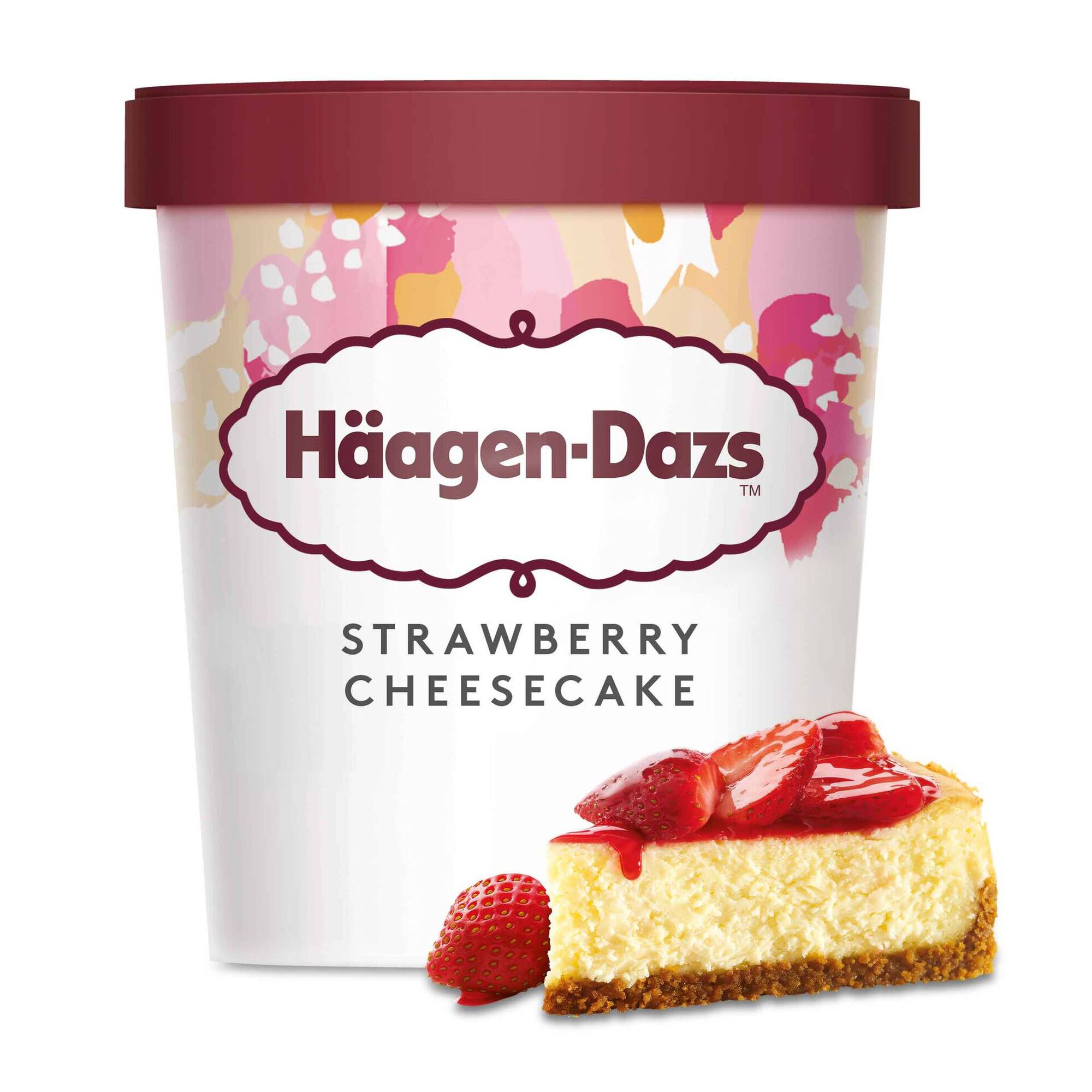 Gelado Cheesecake Morango