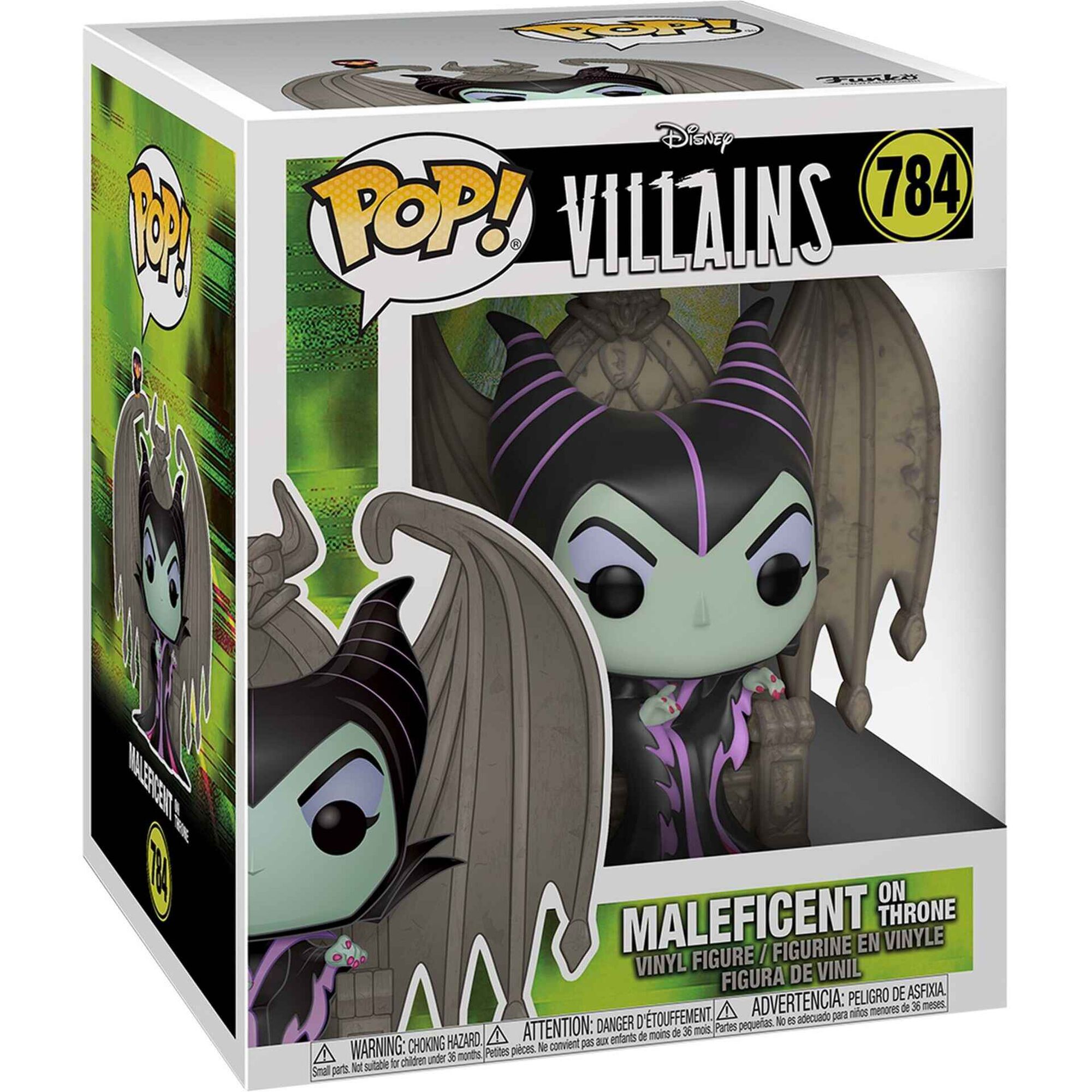 Figura Disney Villains - Mal&eacute;fica no Trono