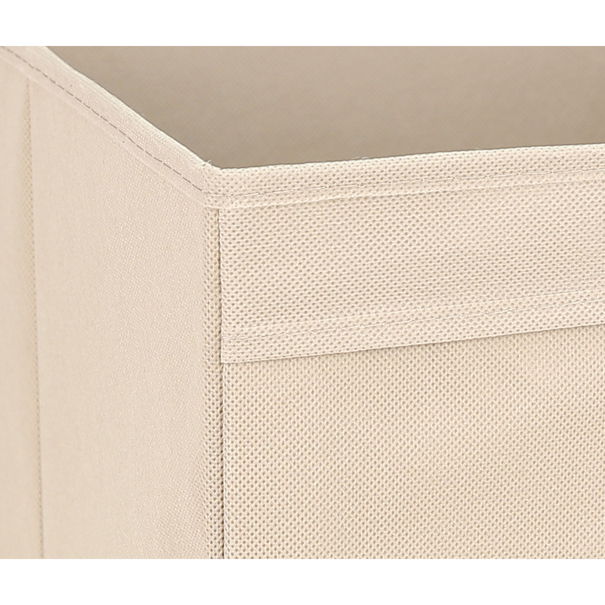 Cubo Arruma&ccedil;&atilde;o 33x38x33cm Bege Kasa