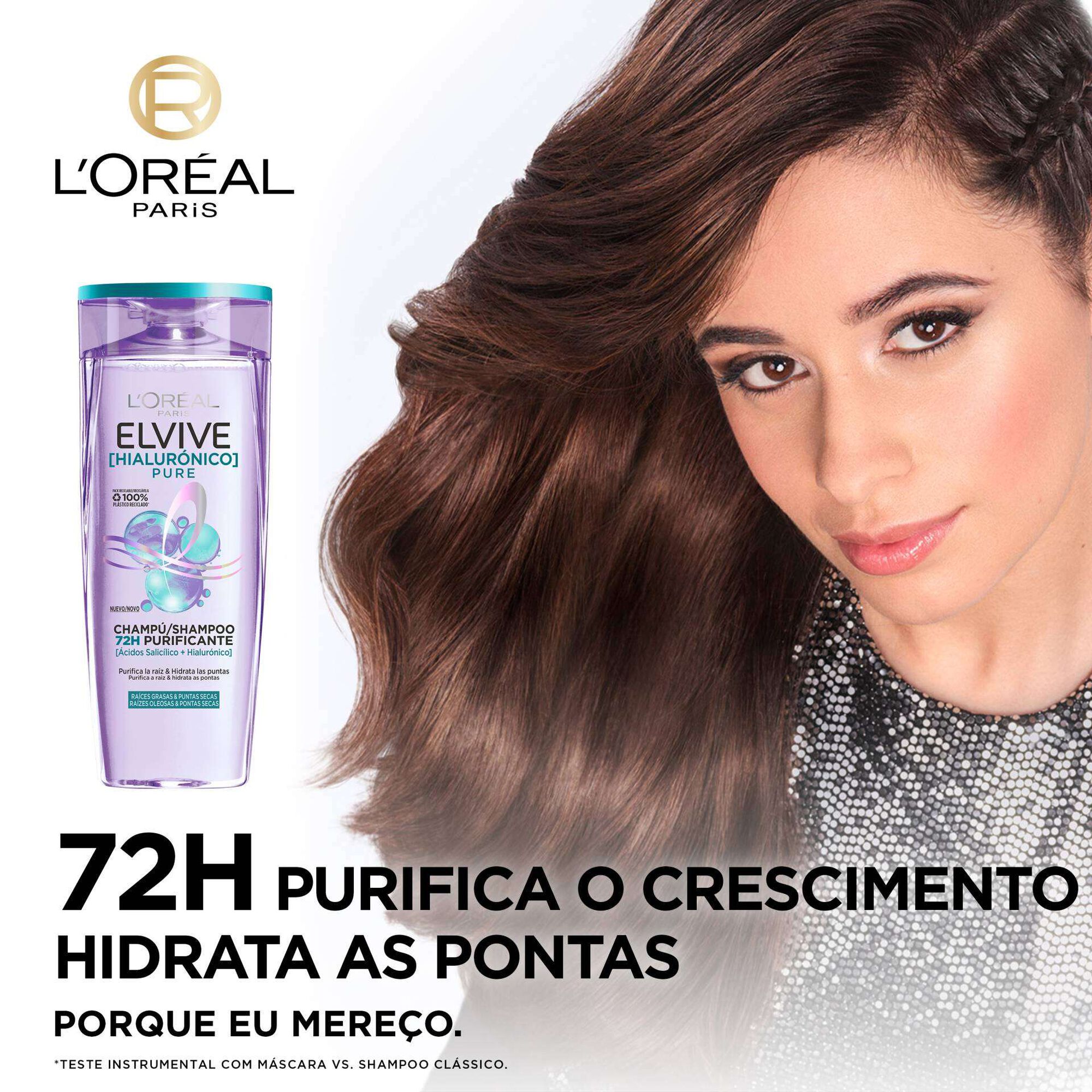 Champô Elvive Hidra Hialurónico Pure