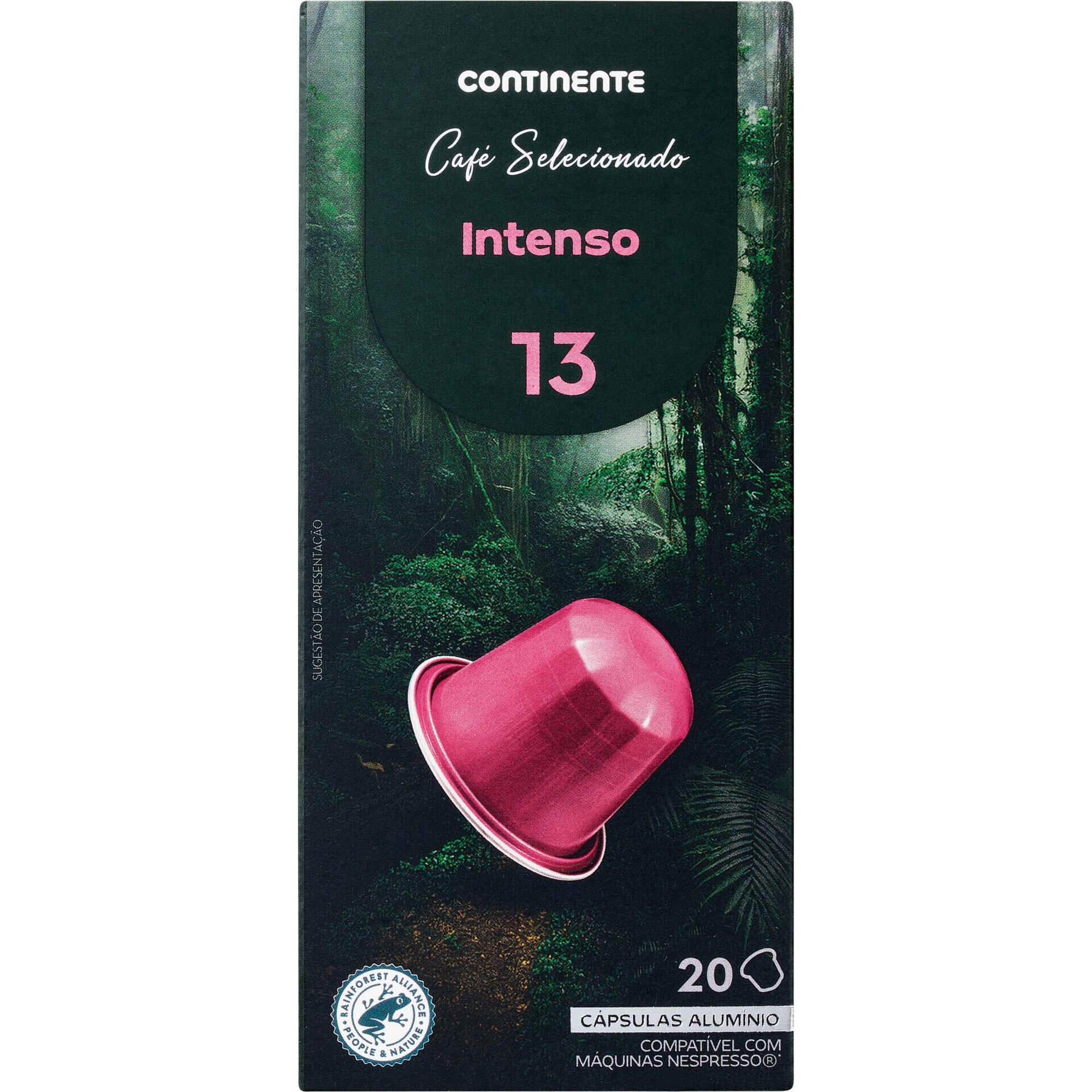 C&aacute;psulas de Caf&eacute; Intenso Int 13 Continente