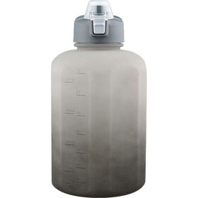 Garrafa Pl&aacute;stico Cinza e Preto 2,5L Colors Kasa