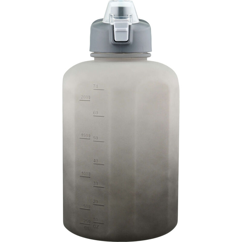Garrafa Plástico Cinza e Preto 2,5L Colors Kasa