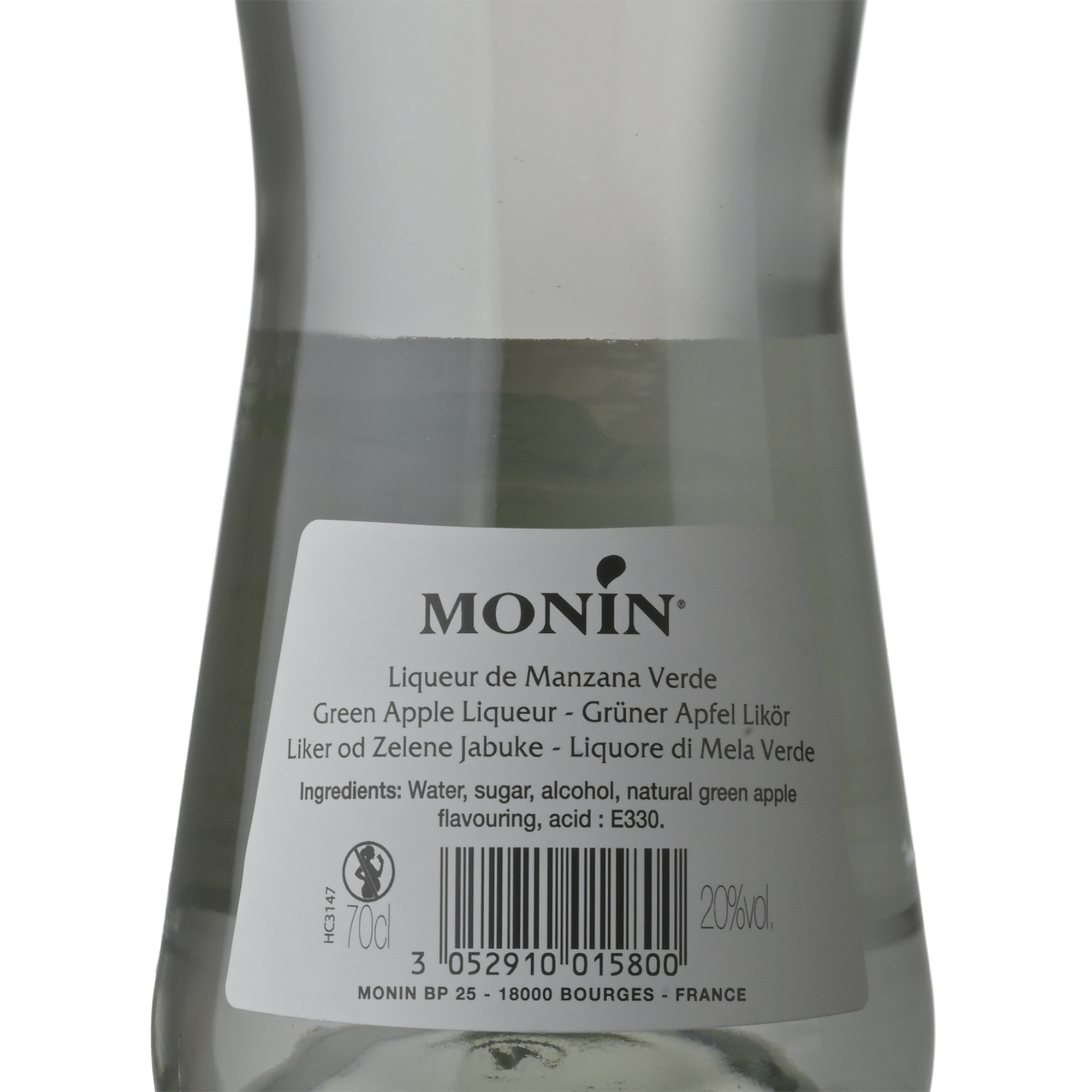 La Liqueur de Monin Ma&ccedil;&atilde; Verde Licor