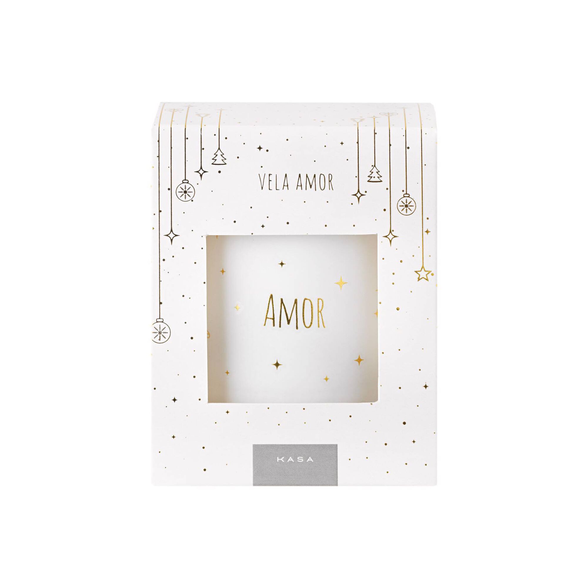 Vela em Copo 165g Branca Amor