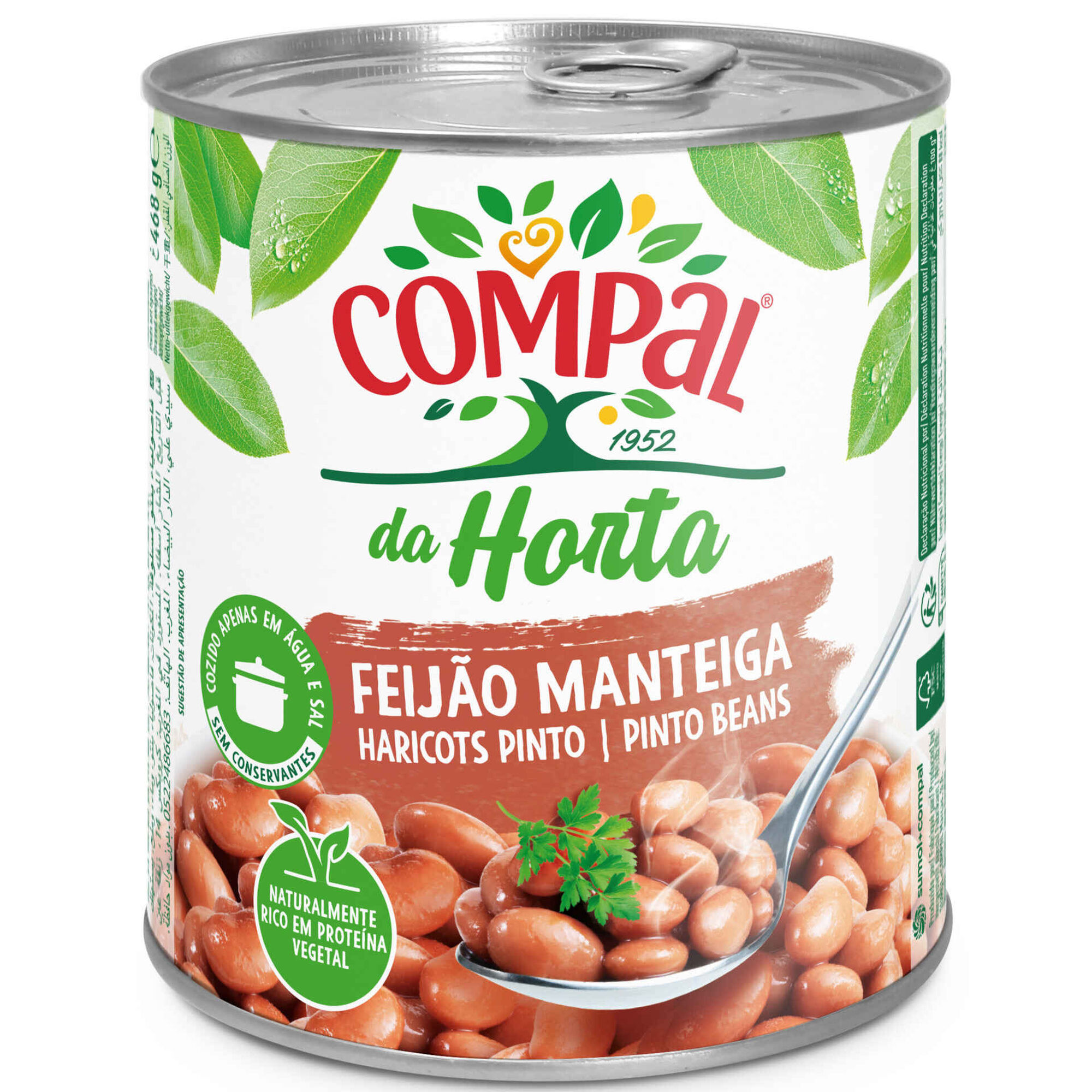 Feij&atilde;o Manteiga Cozido Compal da Horta