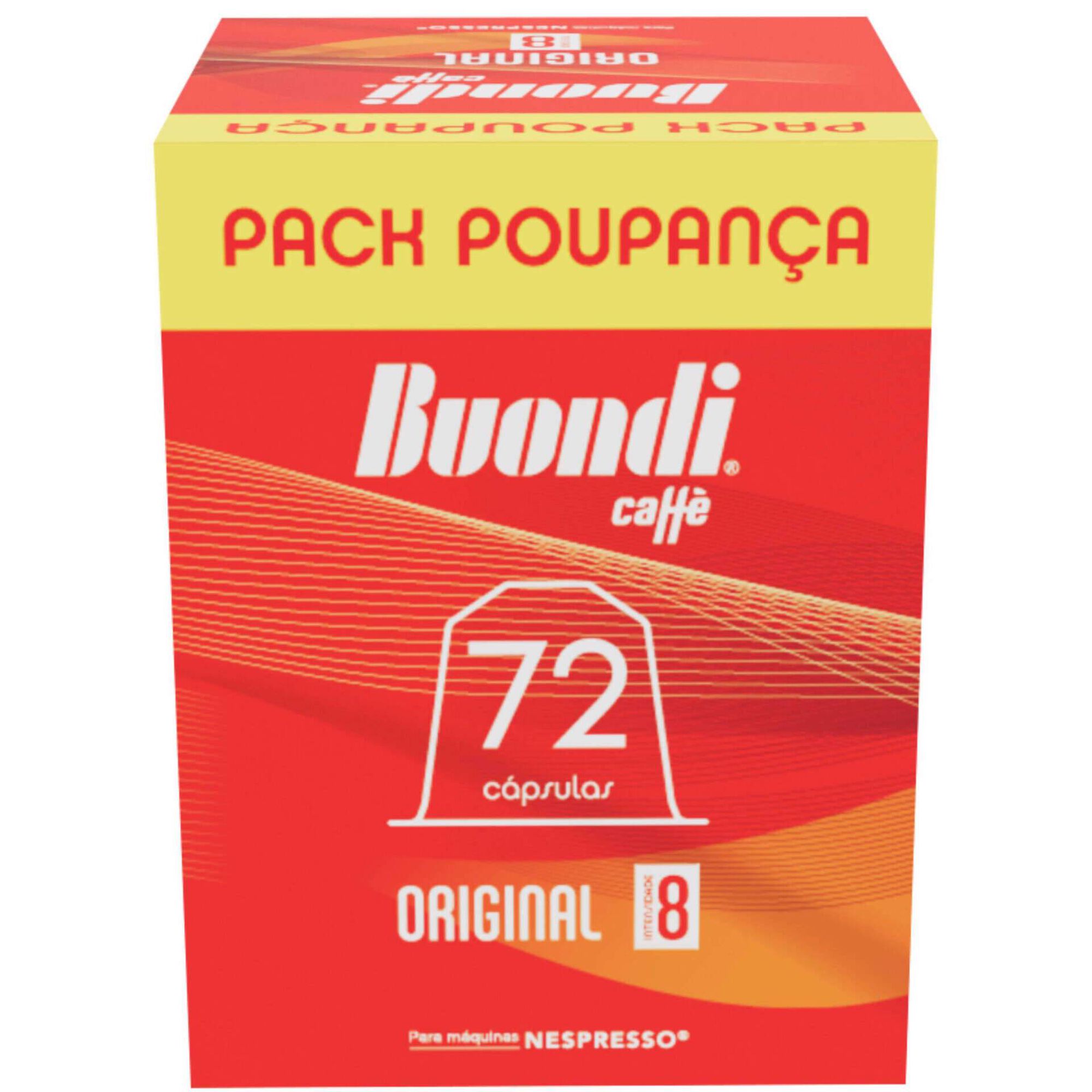C&aacute;psulas de Caf&eacute; Original Int 8 Buondi