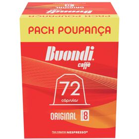 C&aacute;psulas de Caf&eacute; Original Int 8 Buondi