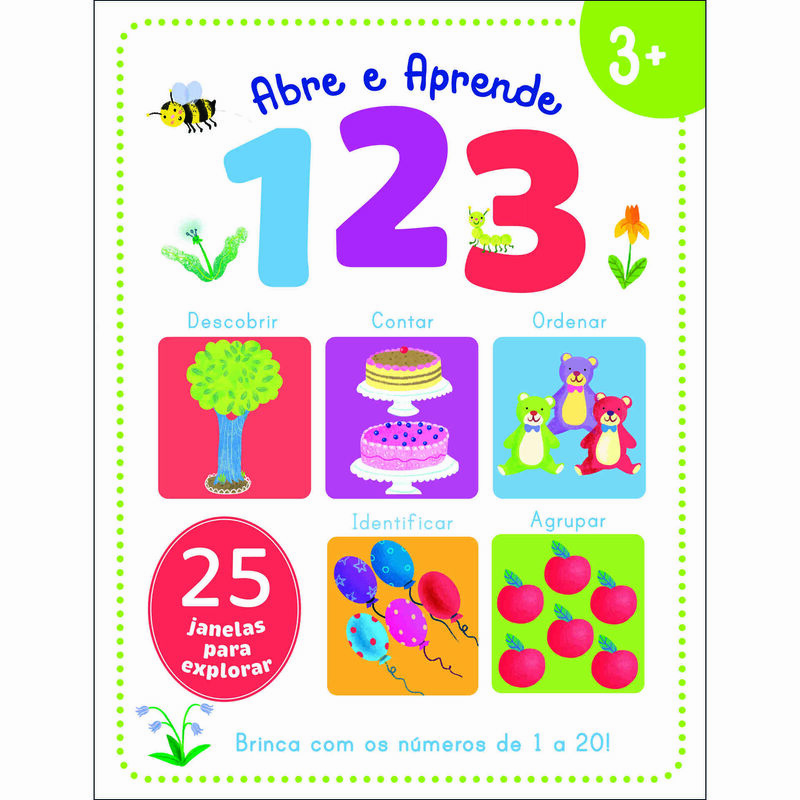 1, 2, 3 - Abre e Aprende de Emma Munro Smith