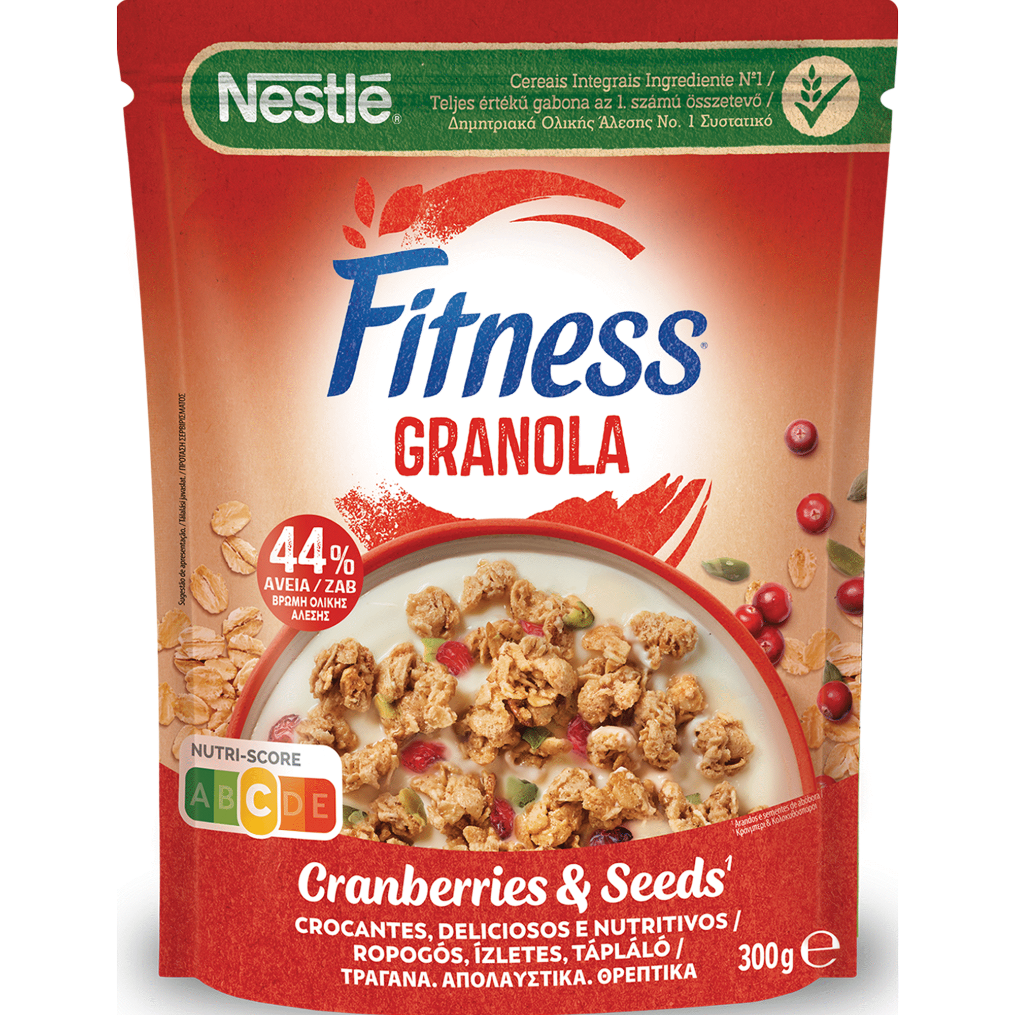 Granola Arandos e Sementes de Ab&oacute;bora Fitness