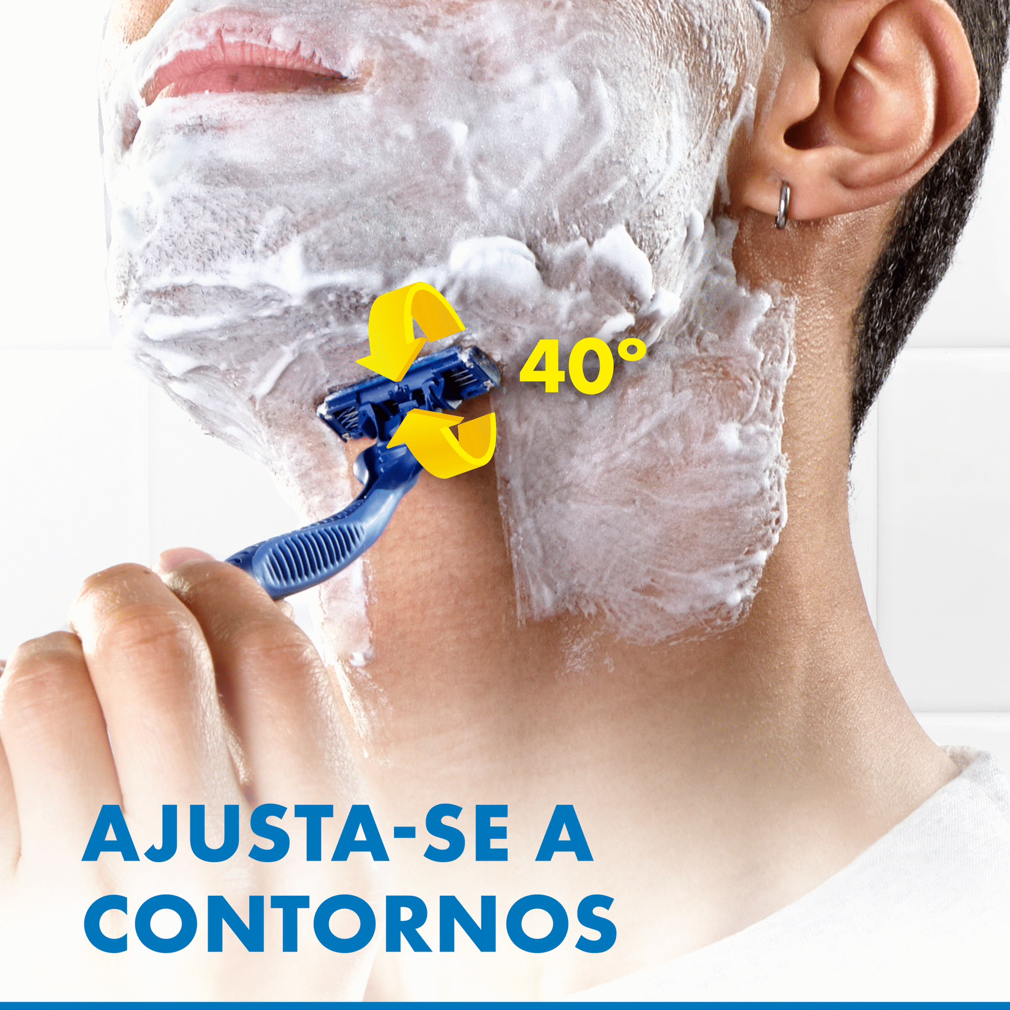 L&acirc;minas Descart&aacute;veis Sensor3 Comfort Gillette