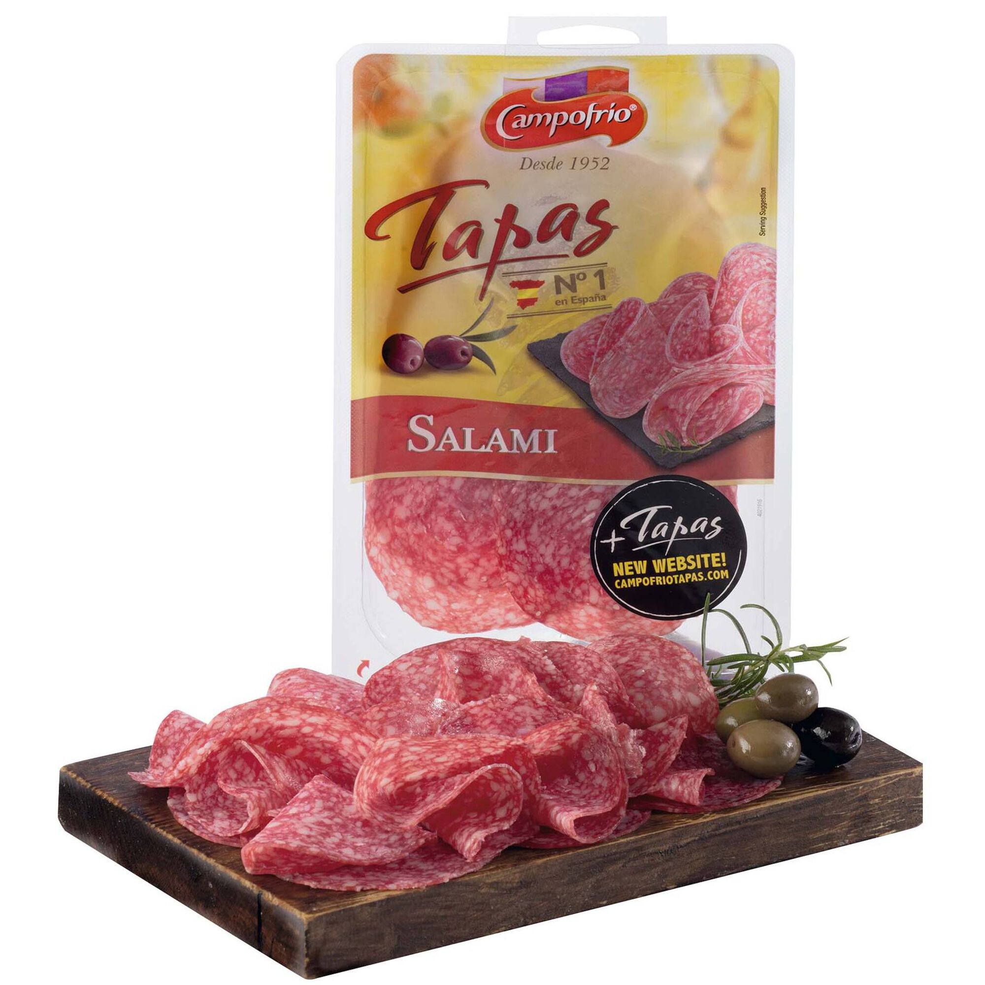 Salame Palaciego Fatiado