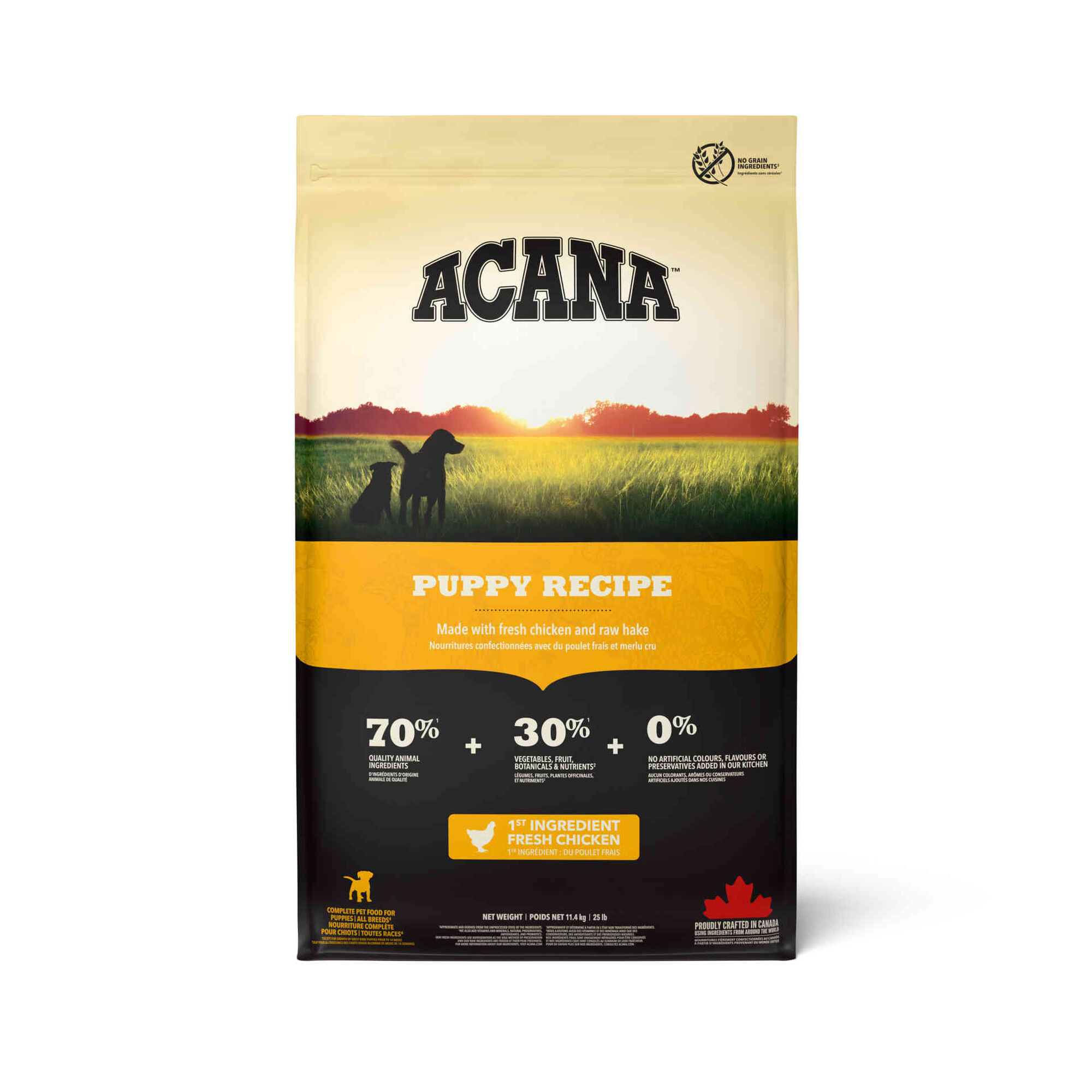 Ra&ccedil;&atilde;o para C&atilde;o J&uacute;nior Recipe Acana