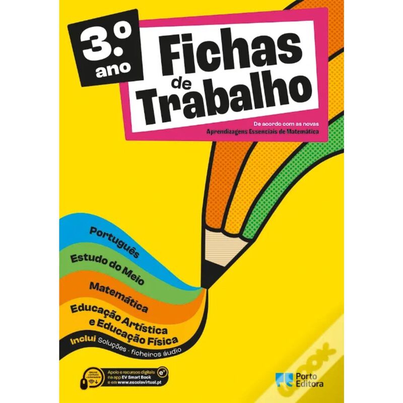 Fichas de Trabalho - 3.º Ano de Porto Editora