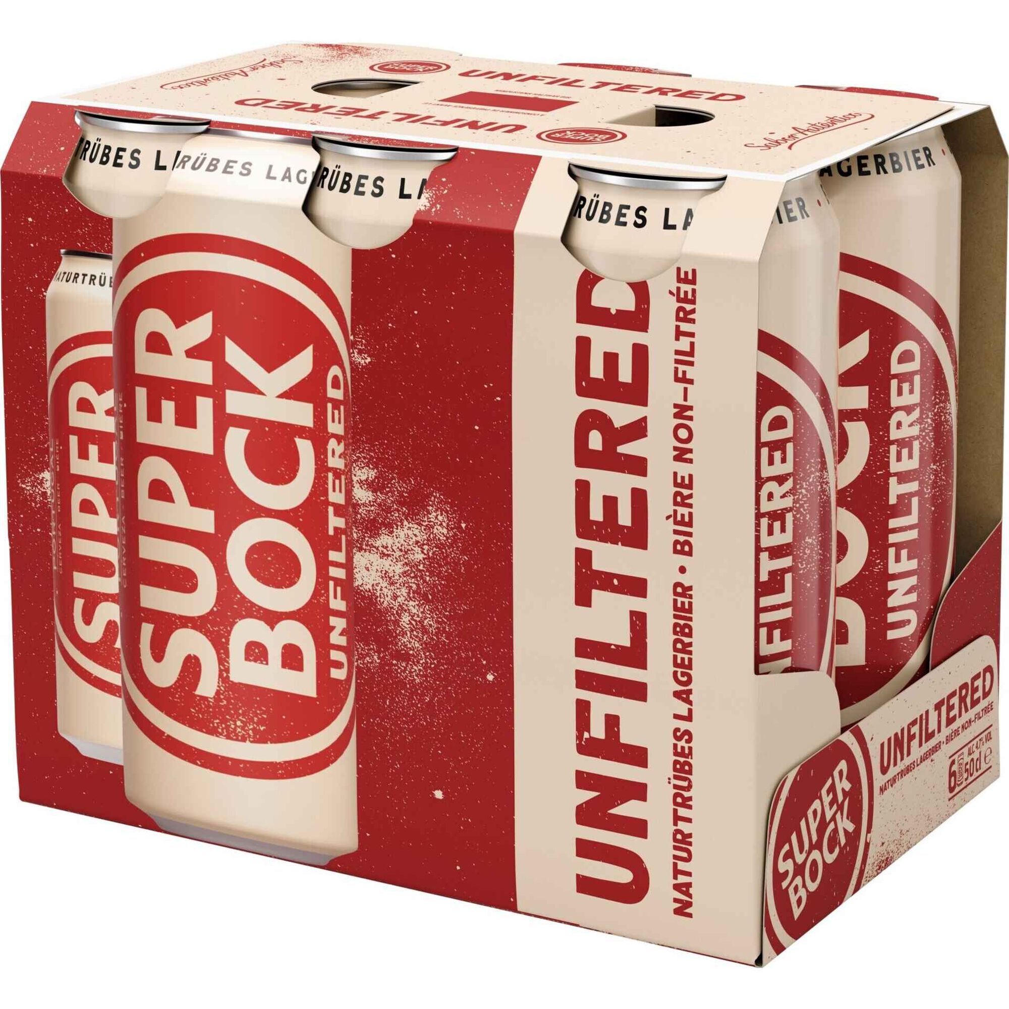 Cerveja com &Aacute;lcool Unfiltered Super Bock