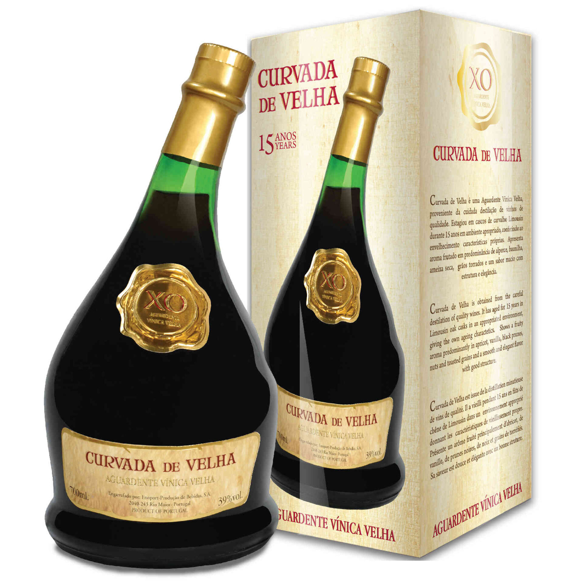 Aguardente Curvada de Velha Caixa Cartão Aguardente Curvada de Velha Caixa Cartão