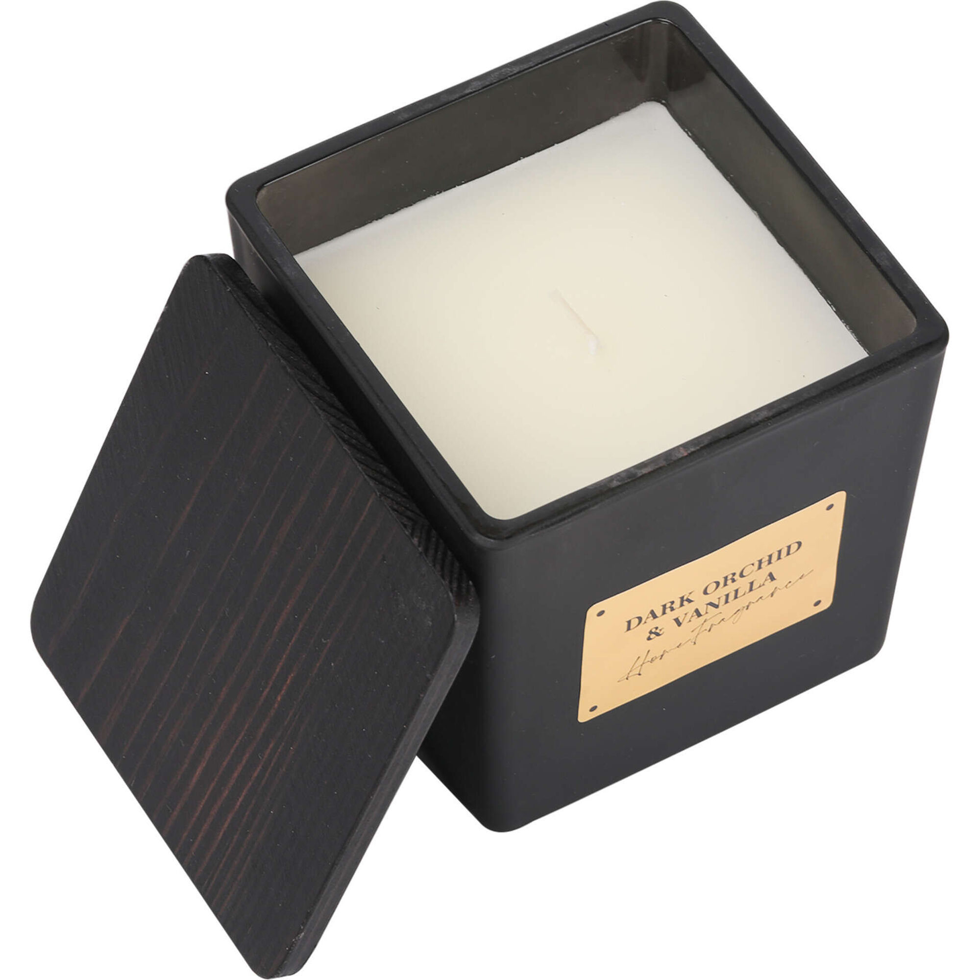 Vela em Copo Quadrada com Tampa 190g