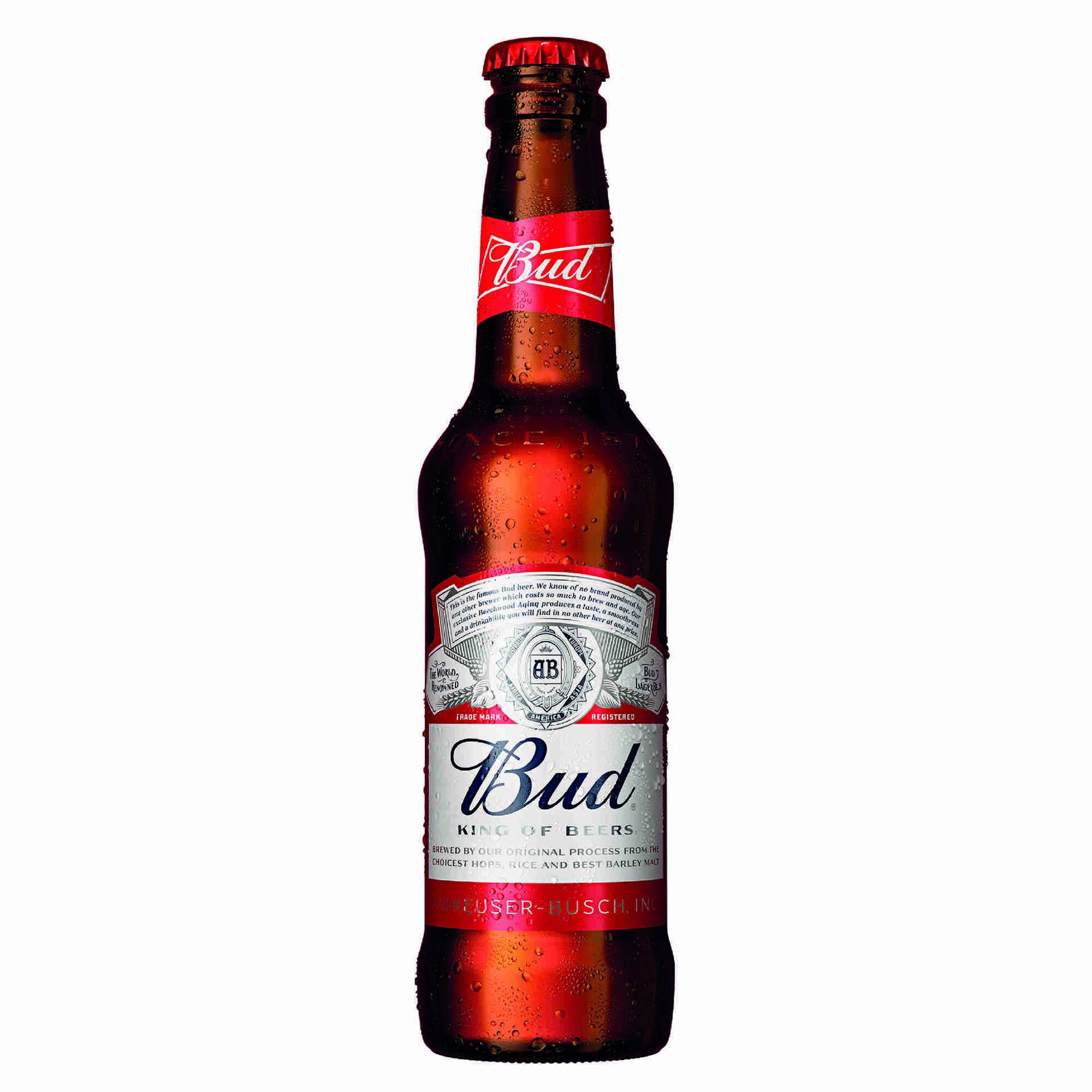 Cerveja com Álcool Bud Garrafa Cerveja com Álcool Bud Garrafa