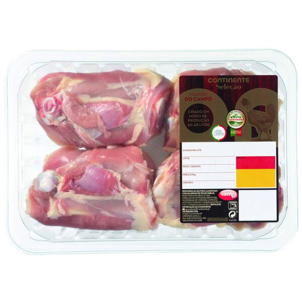Coxas de Frango do Campo Continente Seleção
