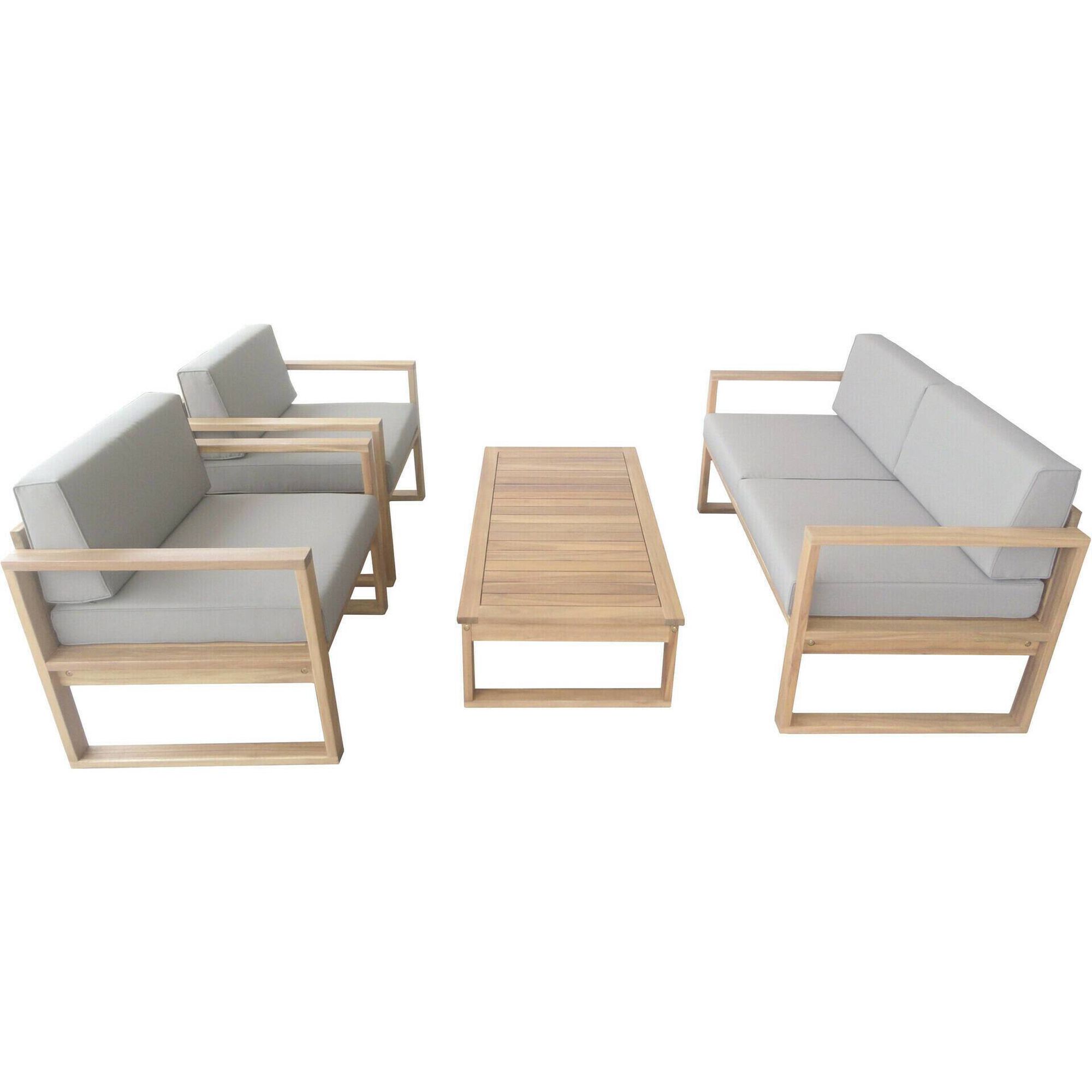 Conjunto Jardim 4 Lugares Zanzibar Kasa