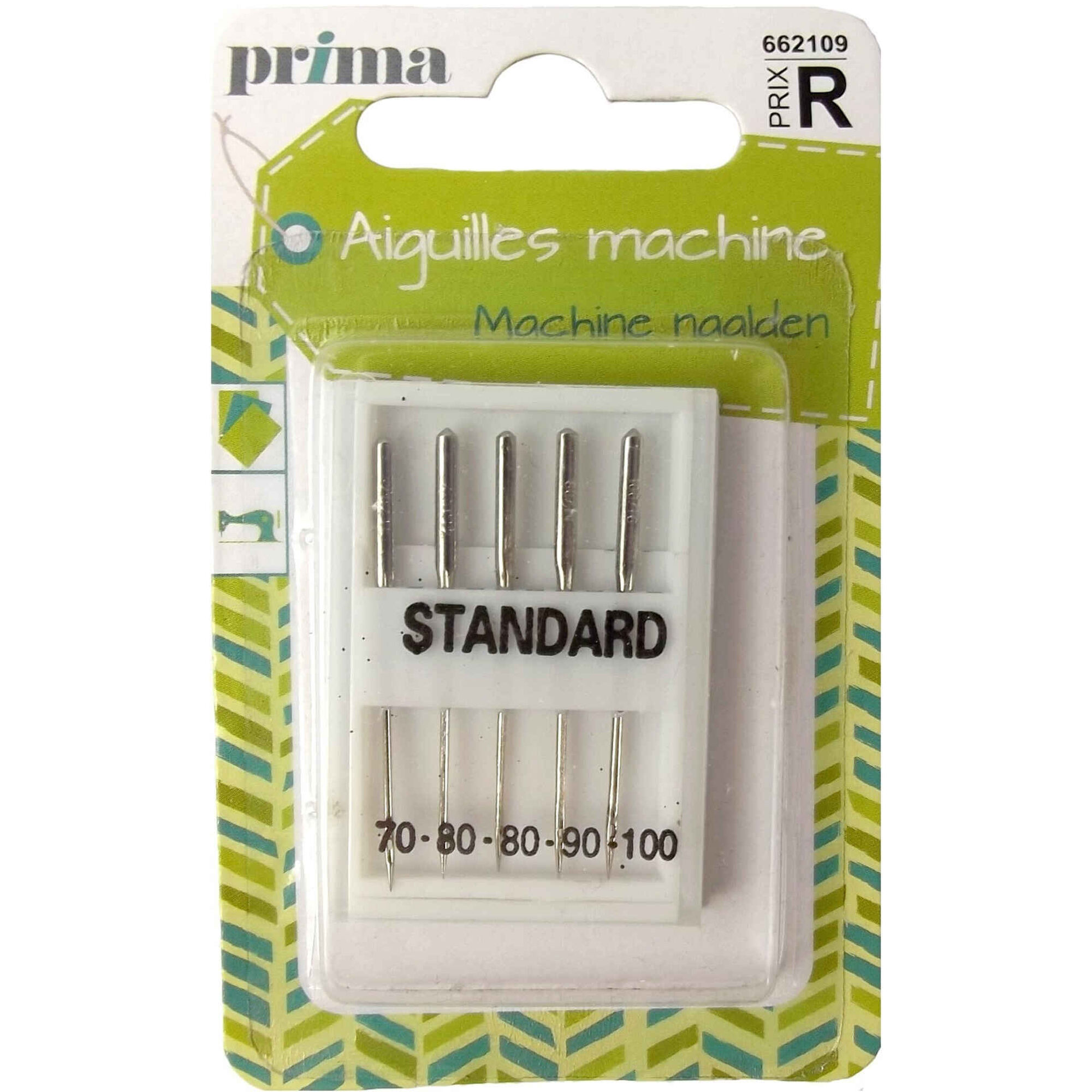 Agulhas para Máquina N.º 70/80/90/100