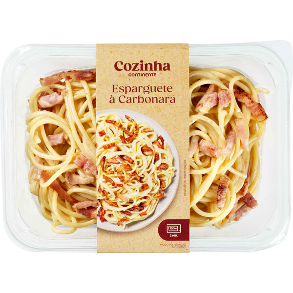 Esparguete à Carbonara Cozinha Continente