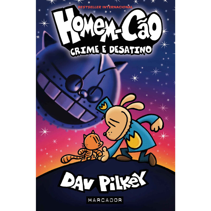 Homem-Cão Nº 9 - Crime e Desatino de Dav Pilkey