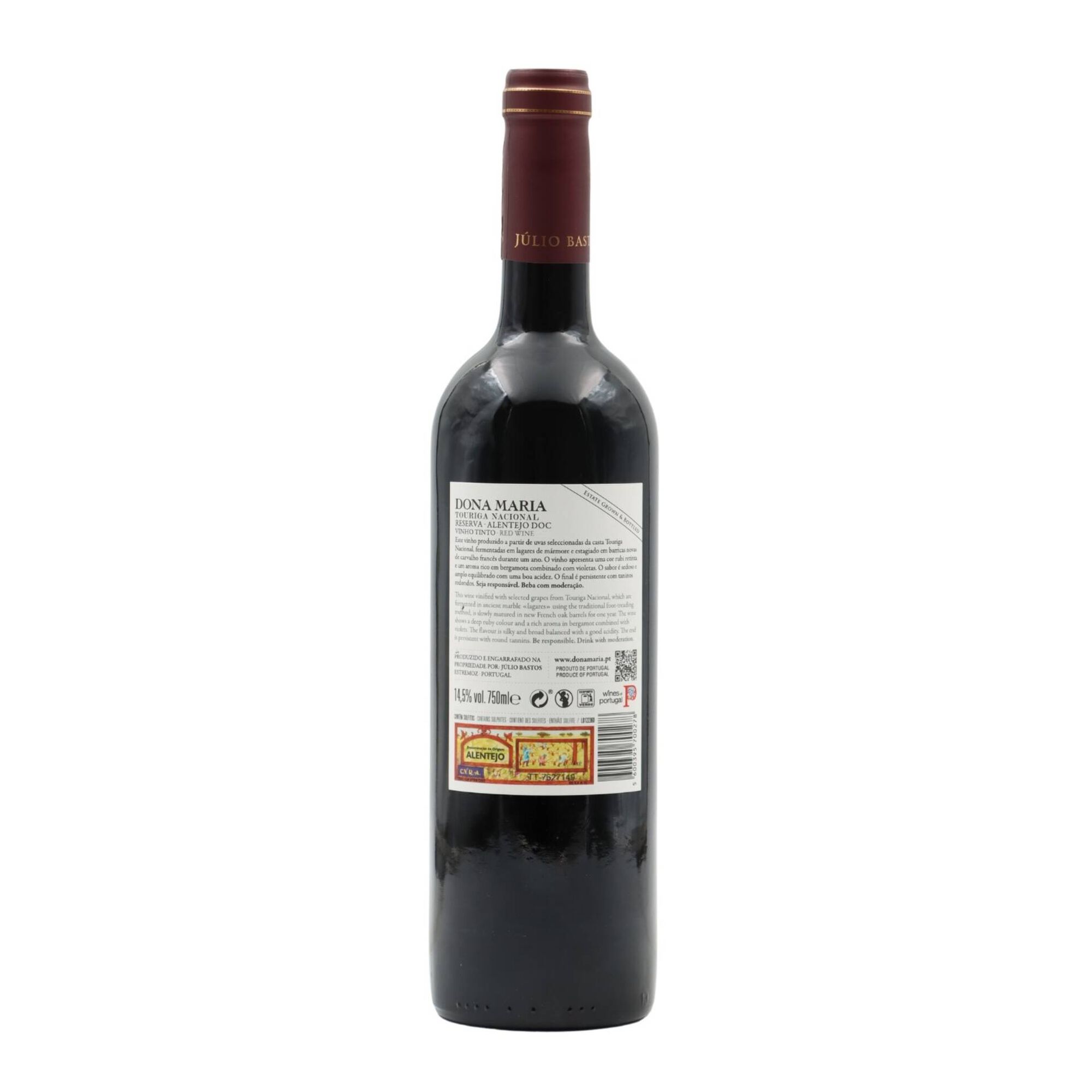 Dona Maria Touriga Nacional Reserva Alentejano Vinho Tinto