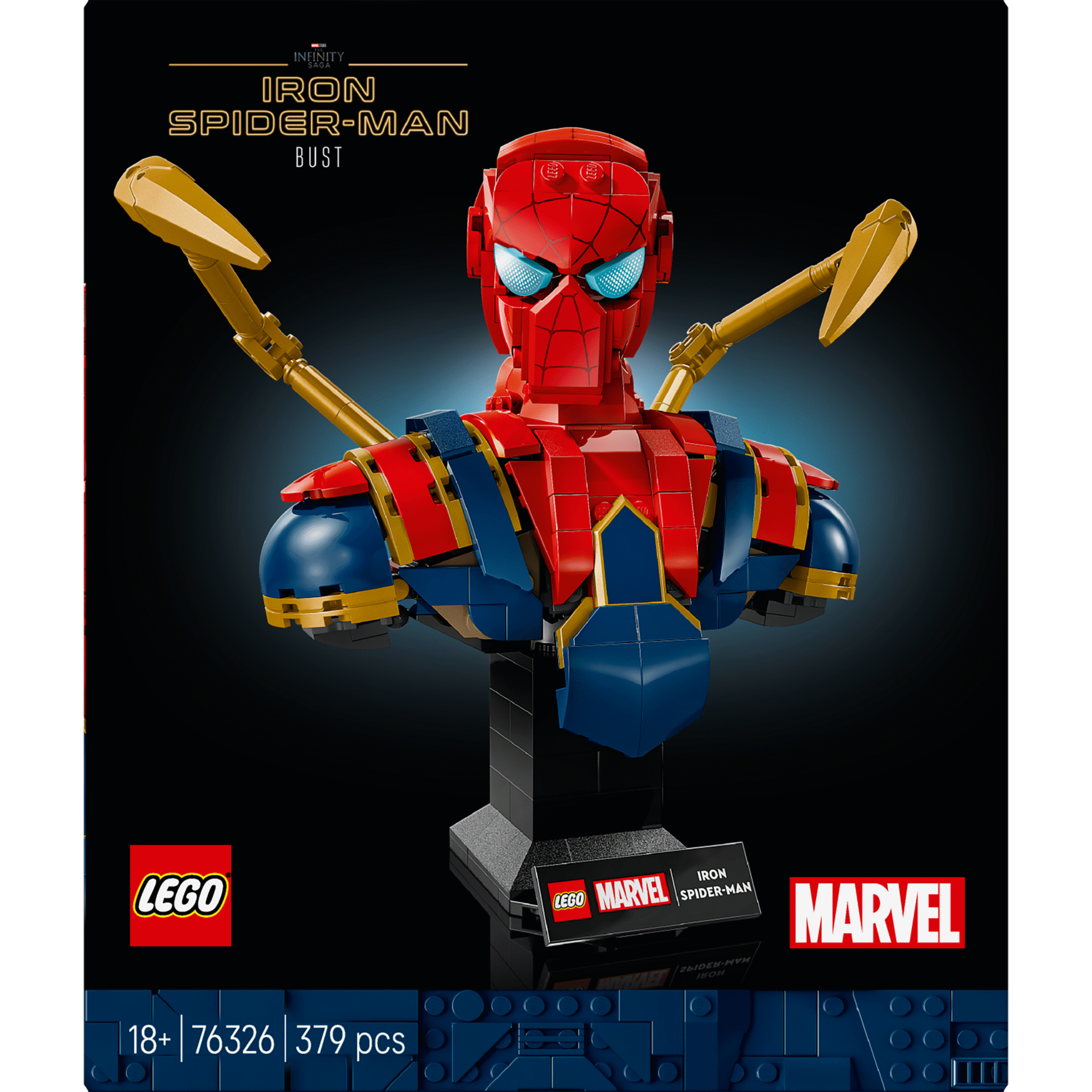 LEGO Marvel - Busto Do Iron Spider - Man - 76326