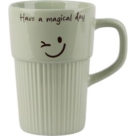 Caneca 400ml Smile Verde Kasa