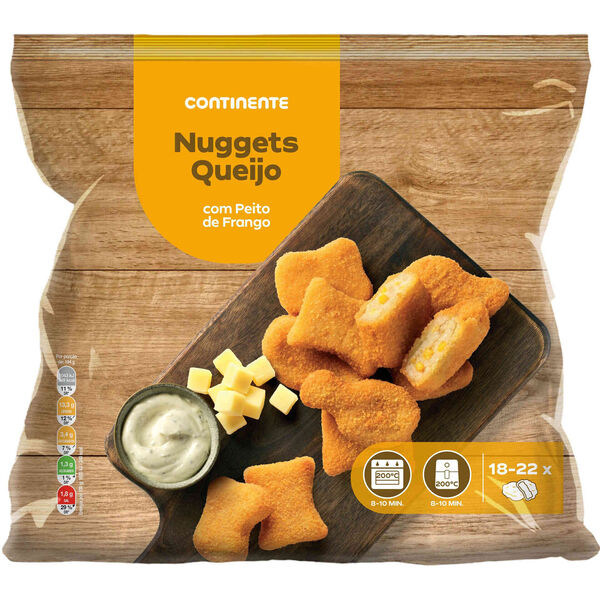 Nuggets de Frango e Queijo Continente