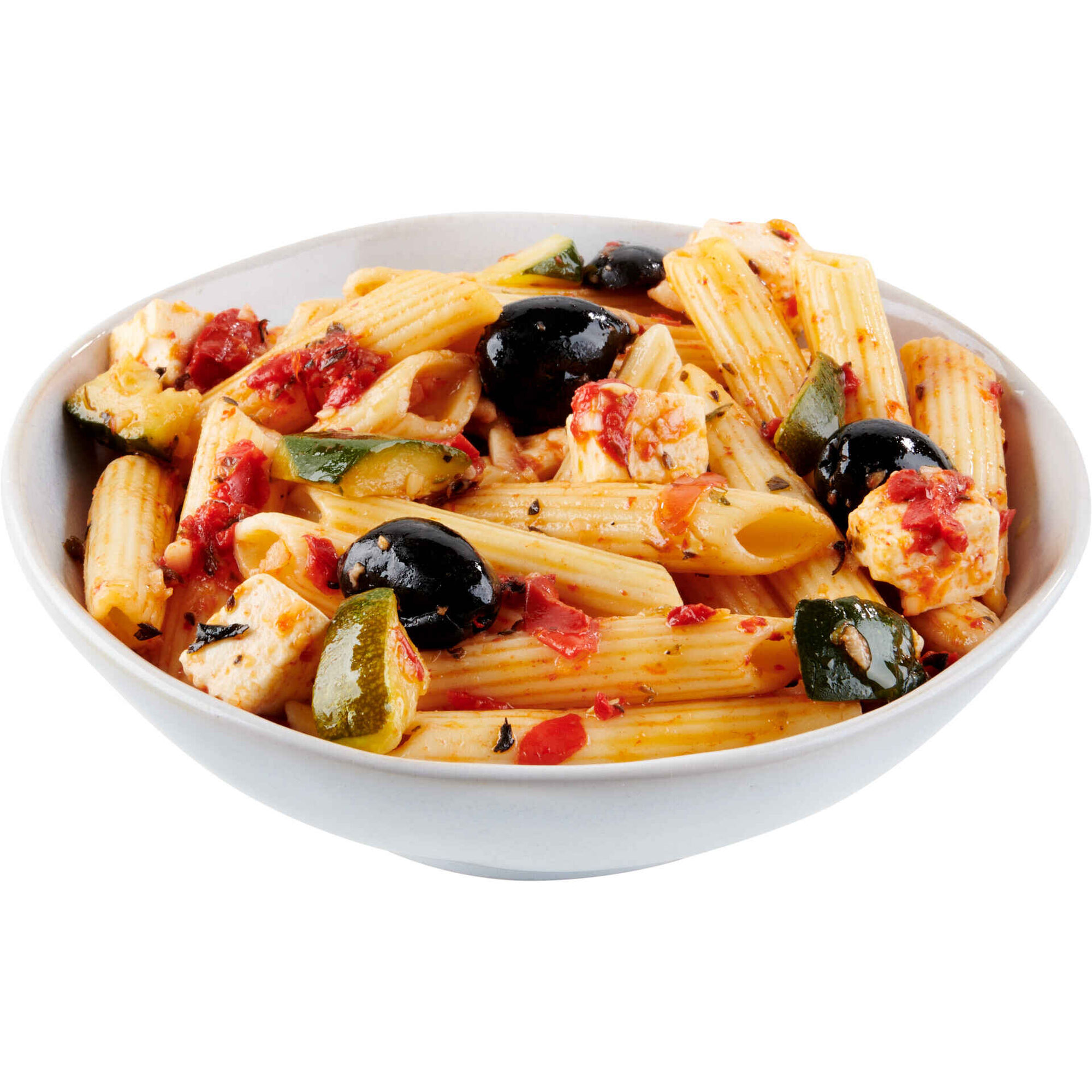 Penne com Queijo, Tomate e Pimentos Cozinha Continente