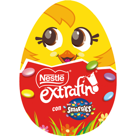 Ovo Chocolate de Leite Extrafino com Smarties
