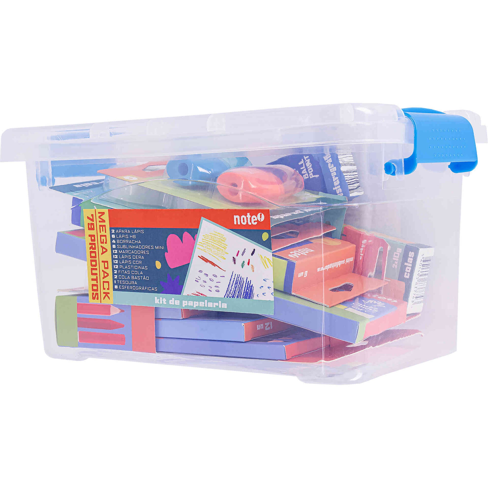 Kit Papelaria 79 Produtos Note!
