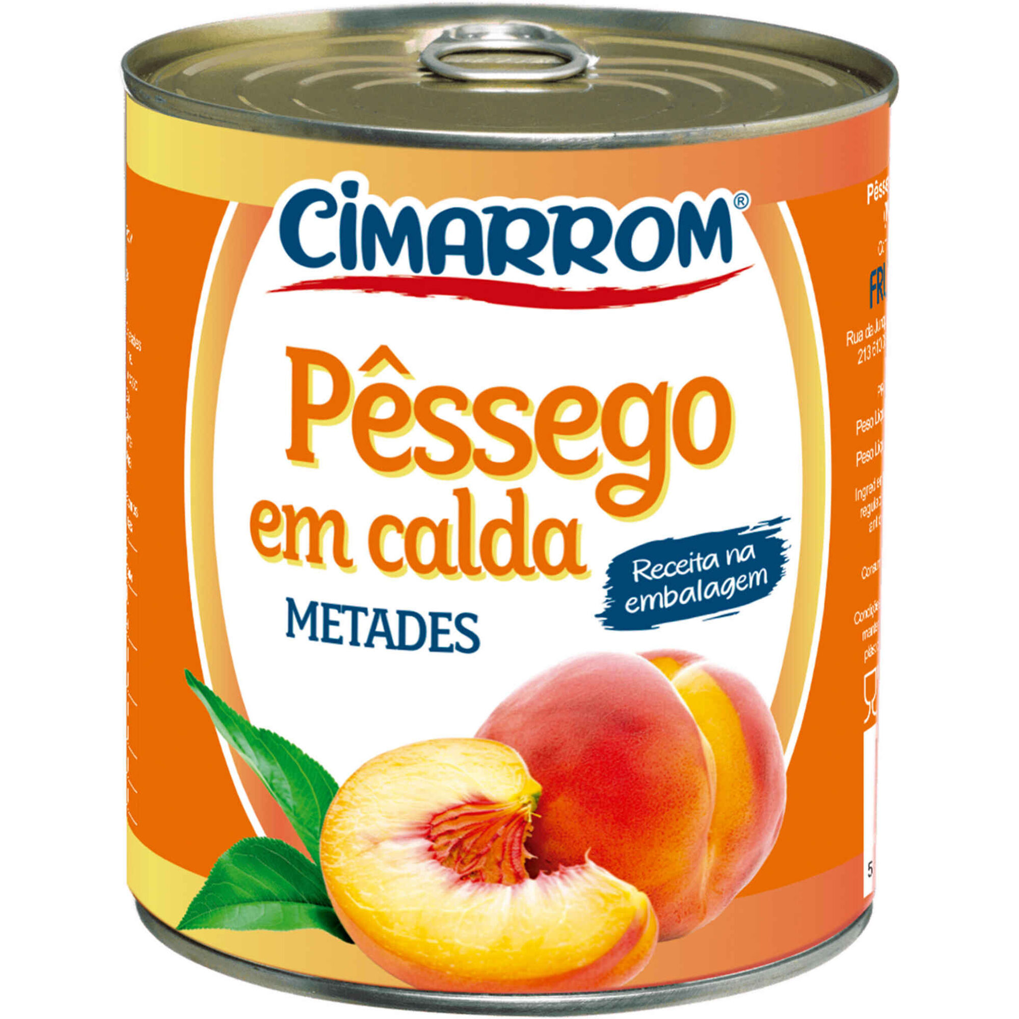 P&ecirc;ssego em Calda Cimarrom